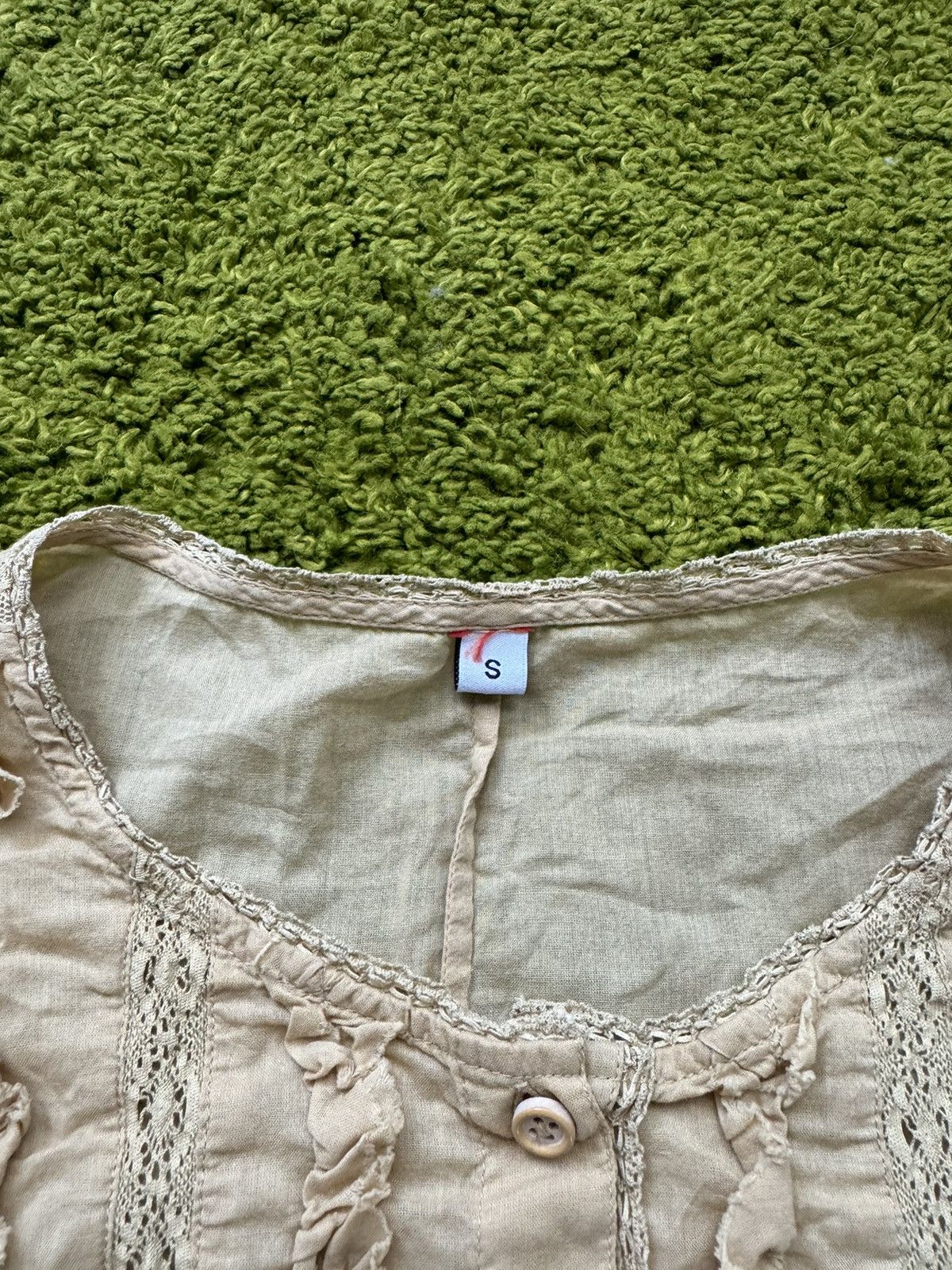 Designer Ewa i Walla SS2020 avant garde blouse shirt Size S / US 4 / IT 40 - 3 Thumbnail