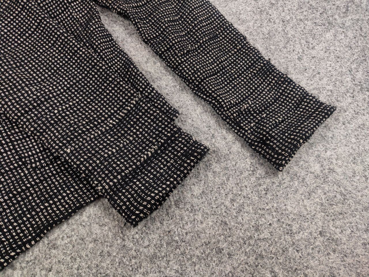 Transit Transit Par Such design Classic Black Knit Blazer Jacket Size M / US 6-8 / IT 42-44 - 12 Thumbnail