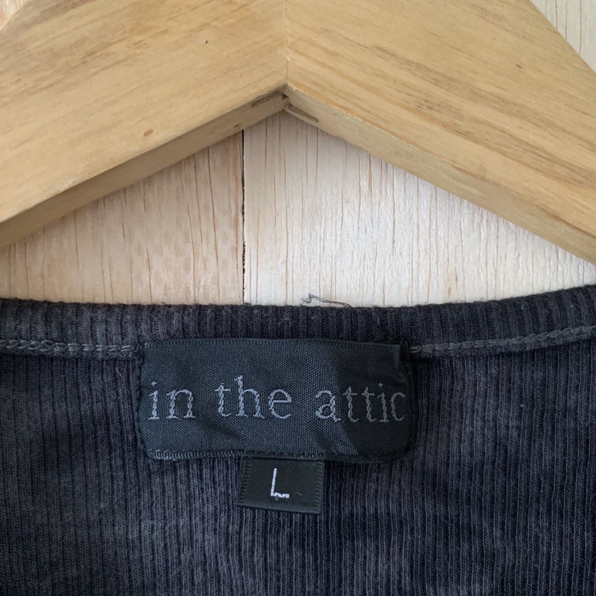 In The Attic Japanese Brand In The Attic Tee Y2K Emo Gothic Poem Style Size US S / EU 44-46 / 1 - 5 Thumbnail