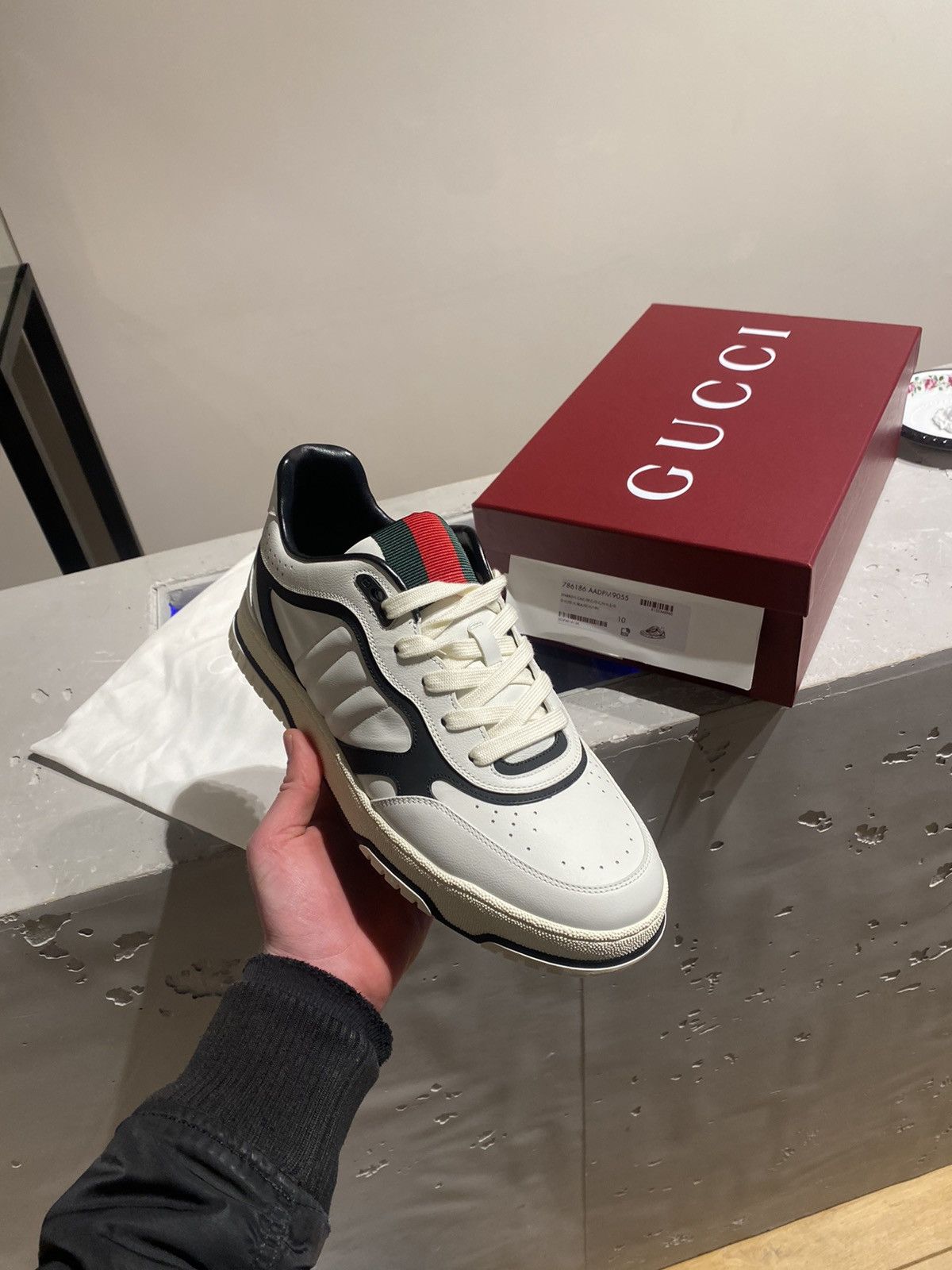 Gucci BNWT Gucci Re-Web Sneaker Size US 11 / EU 44 - 1 Thumbnail