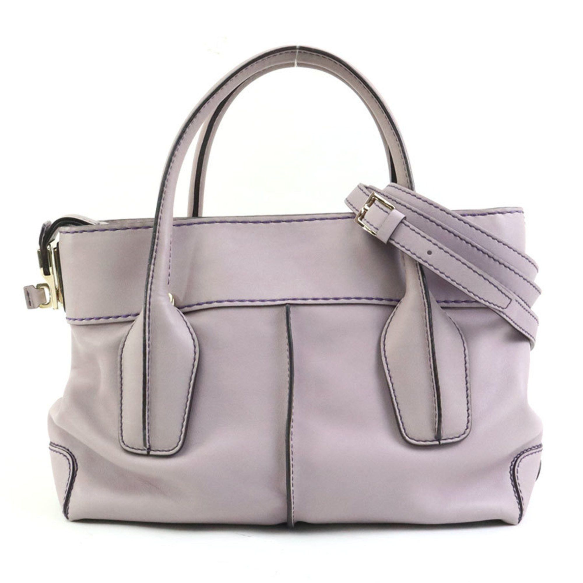 Tod's Tod's Handbag Shoulder Bag Leather Purple Women's 55979a Size ONE SIZE - 1 Thumbnail