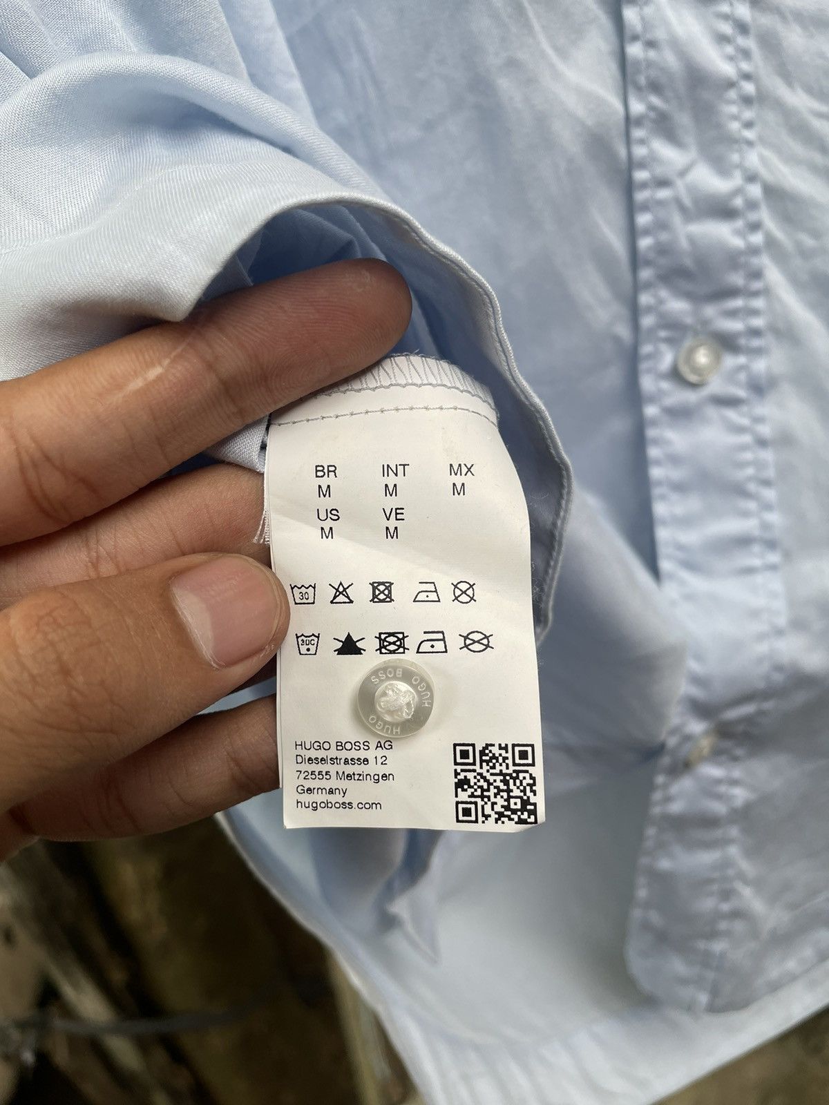 Hugo Boss Hugo Boss Light Blue short sleeve Size US M / EU 48-50 / 2 - 4 Thumbnail
