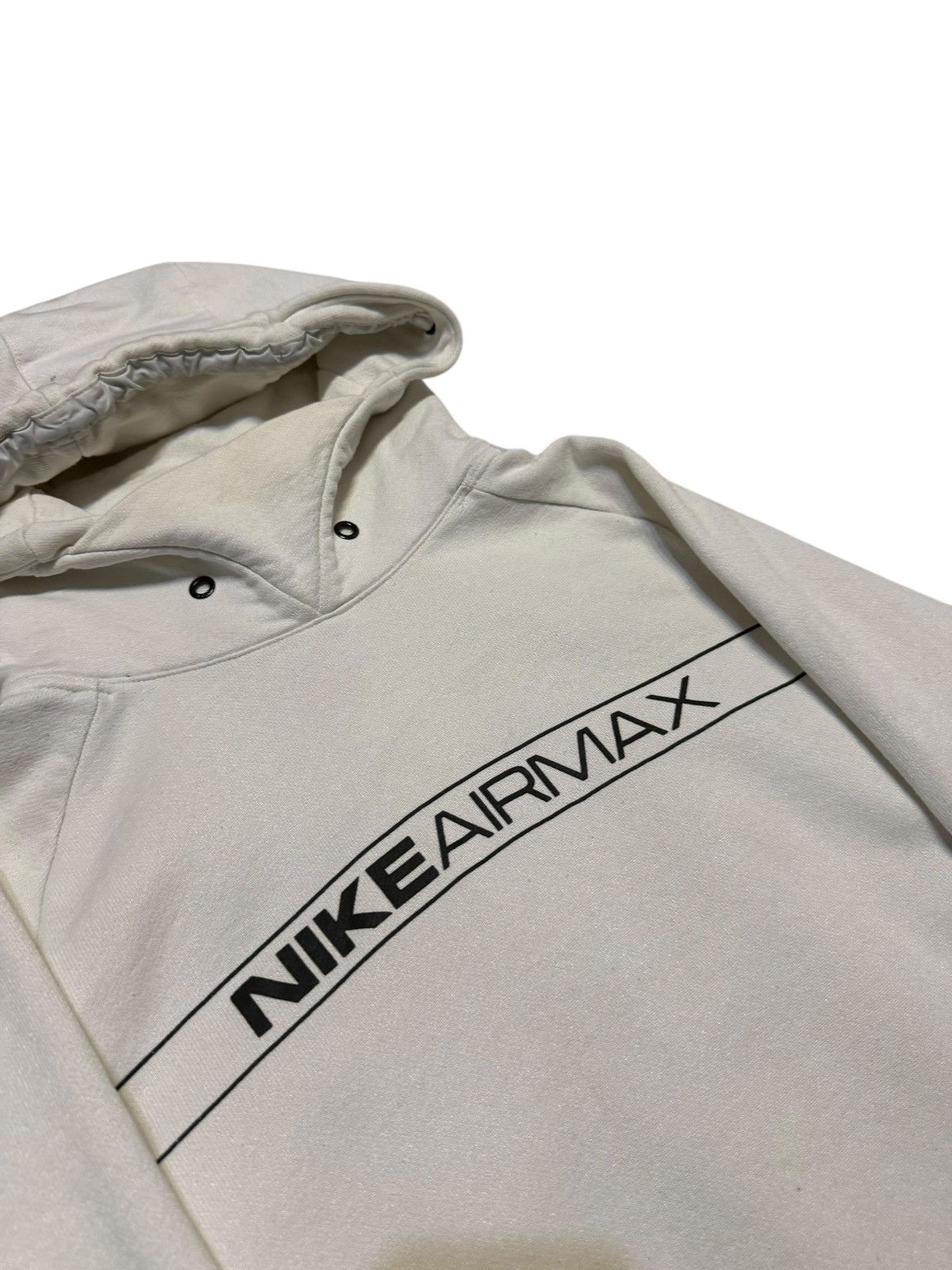 Nike × Vintage Nike Vintage Hoodie Air Max Swoosh Logo Rap Hoodie Size US S / EU 44-46 / 1 - 2 Thumbnail
