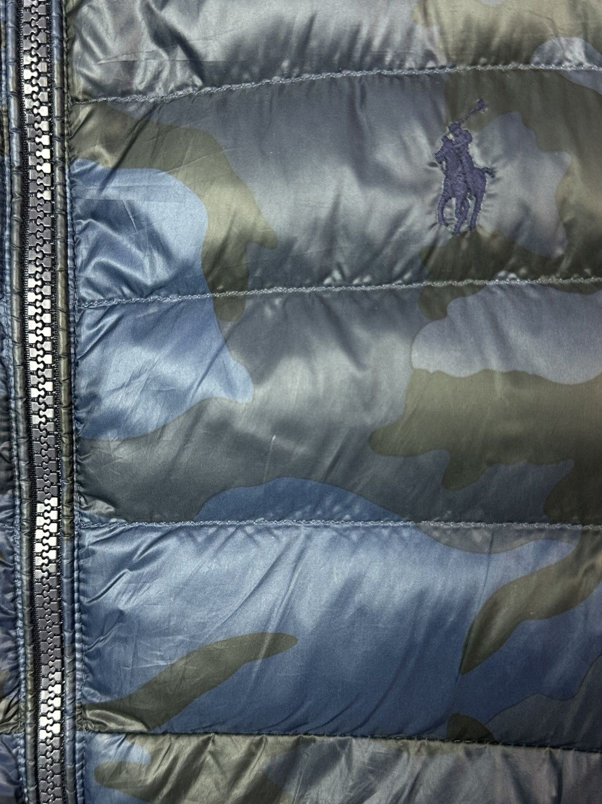 Polo Ralph Lauren Polo Ralph Lauren Multi Terra Blue Camo Insulated Jacket Size US M / EU 48-50 / 2 - 8 Thumbnail