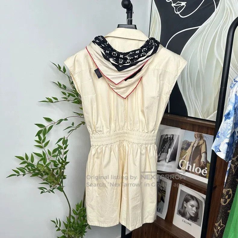 Louis Vuitton Louis Vuitton Monogram Sleeveless Dress. Size US 34 / EU 50 - 2 Thumbnail