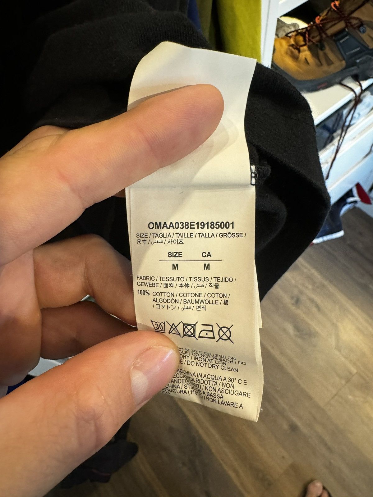 Off-White Off-White Backbone S/S Over shirt Size US M / EU 48-50 / 2 - 6 Thumbnail