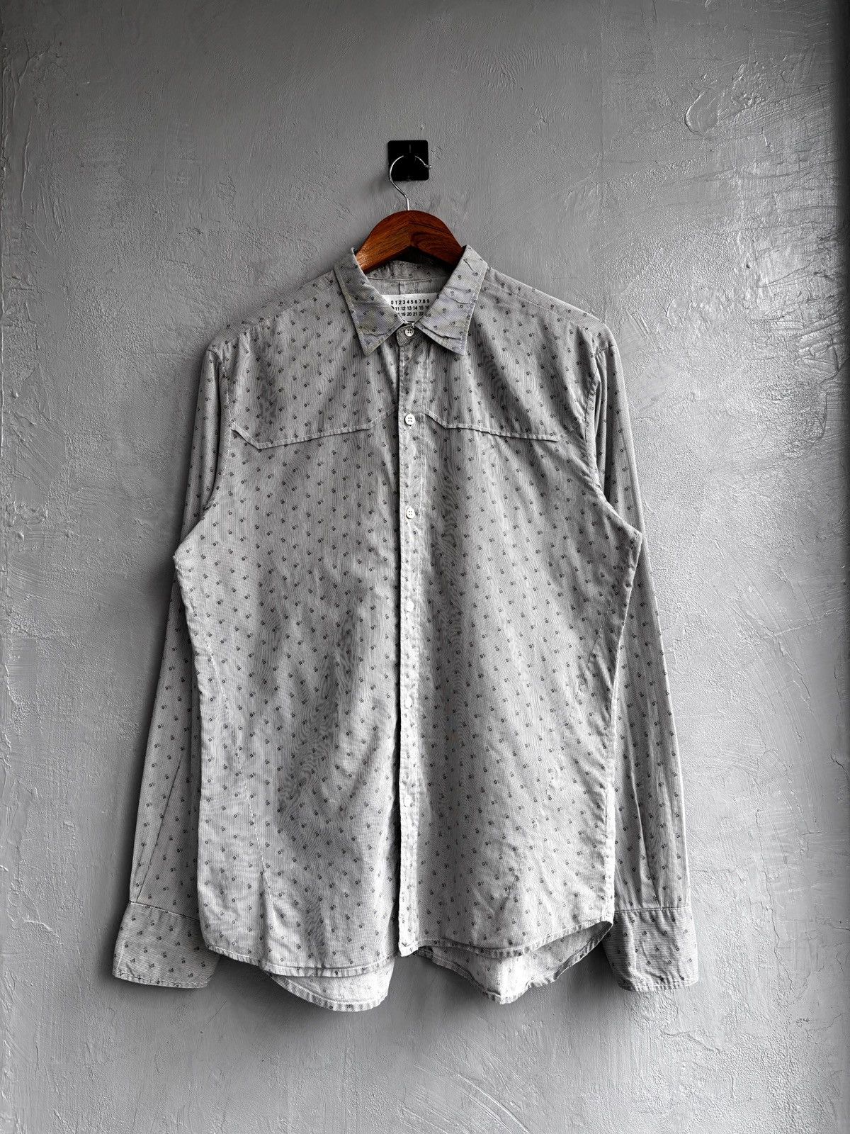 Maison Margiela Maison Martin Margiela SS2006 roses embroidery shirt Size US M / EU 48-50 / 2 - 6 Thumbnail