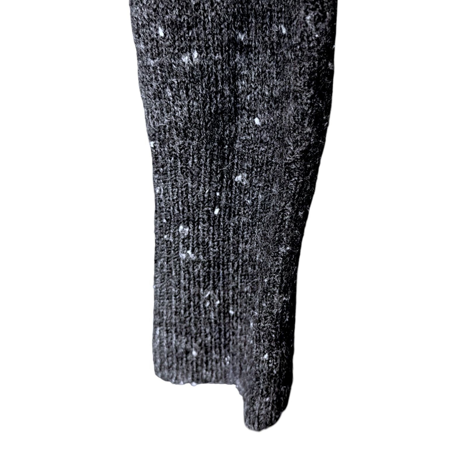 Madewell Madewell Grey Speckle Women XS Wrap Front Wool Blend Sweater Size XS / US 0-2 / IT 36-38 - 6 Thumbnail