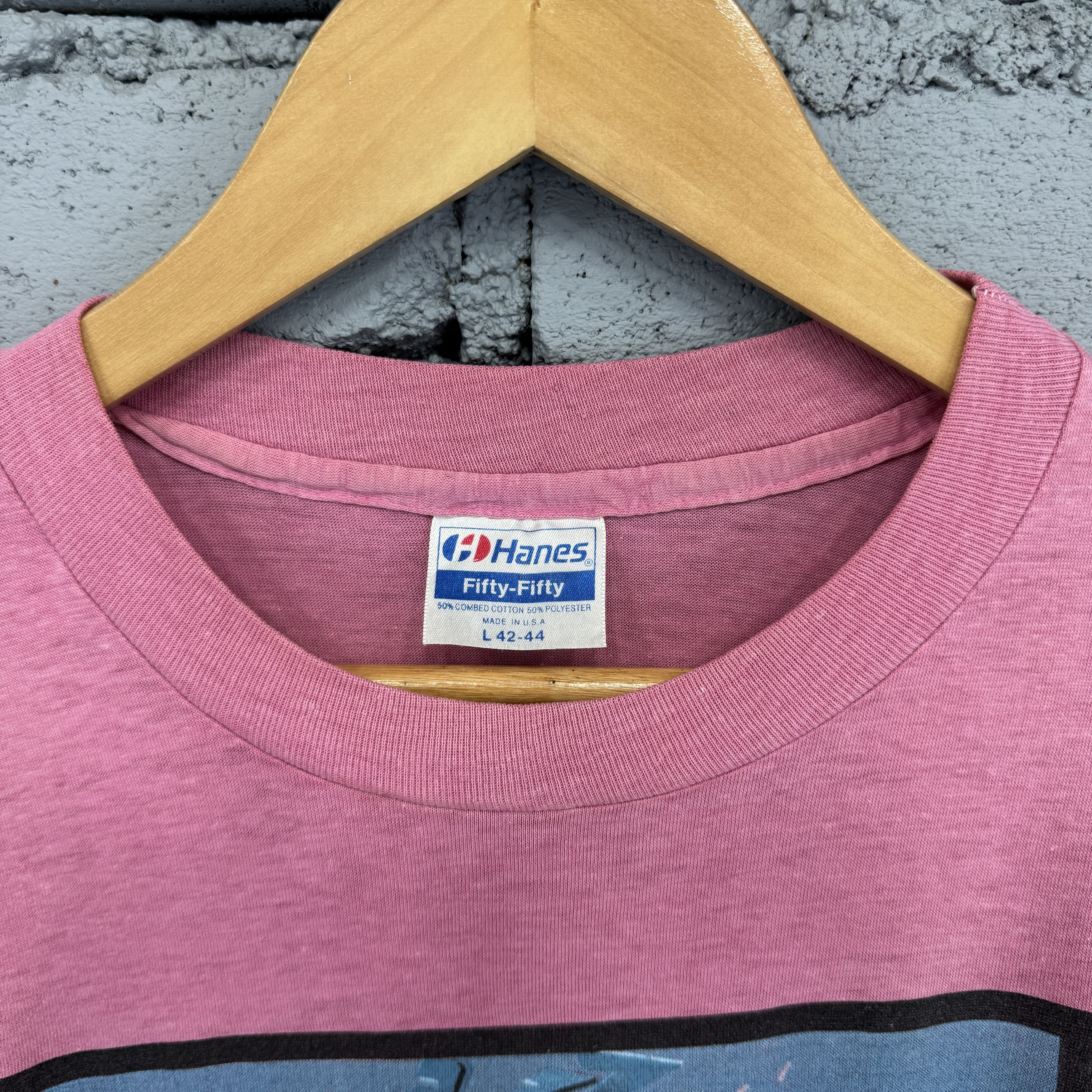 Vintage Vintage Hanes 90s New Orleans Jazz Festival Tshirt Size US L / EU 52-54 / 3 - 4 Thumbnail