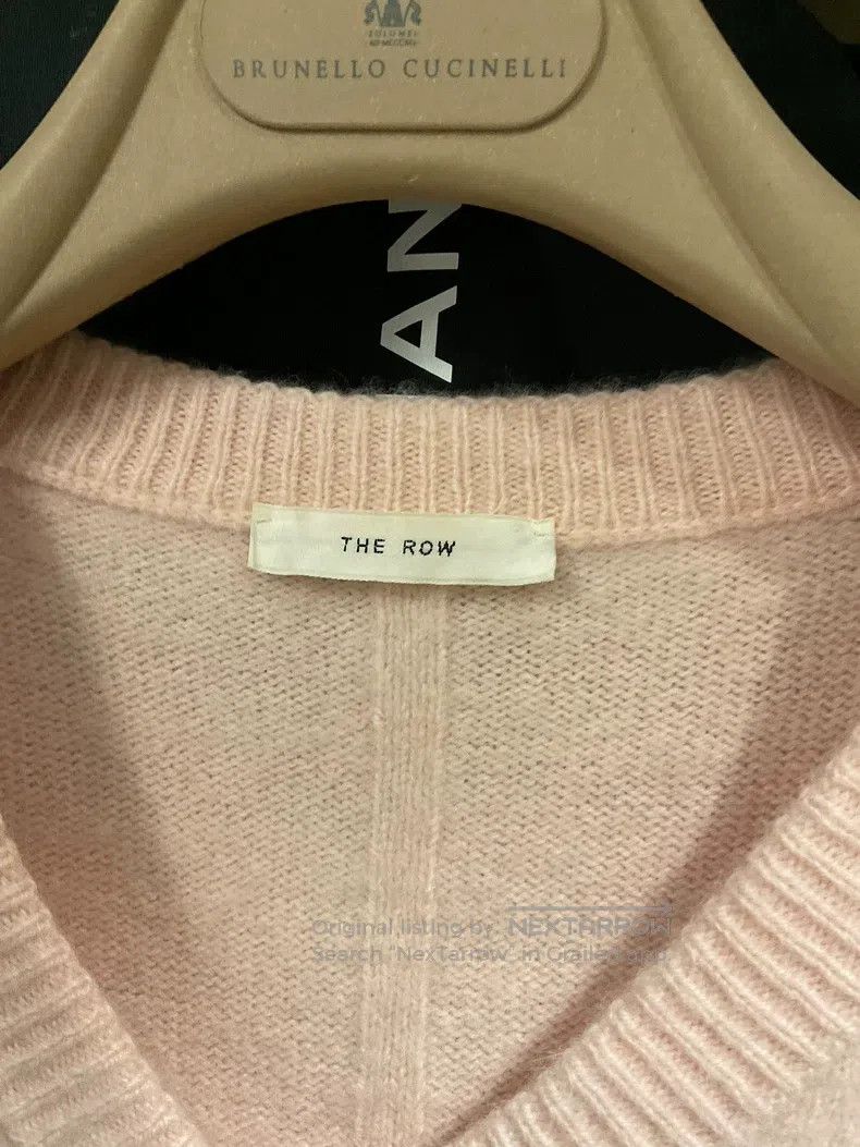 The Row The Row V-neck wool and cashmere blended wool Size S / US 4 / IT 40 - 3 Thumbnail