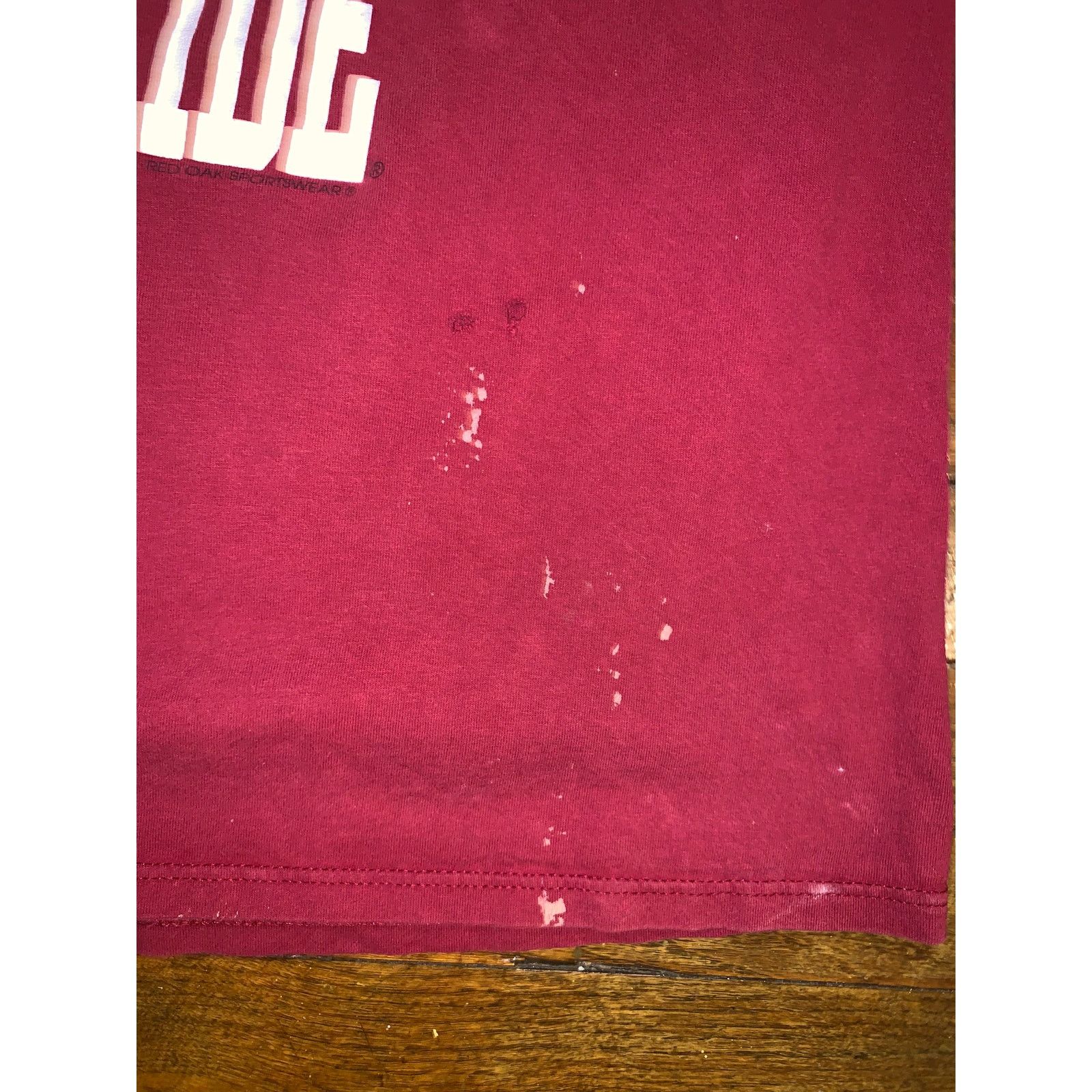 NCAA × Other × Vintage Vintage 90s Alabama Crimson Tide T Shirt XL Red Oak USA Size US XL / EU 56 / 4 - 4 Thumbnail