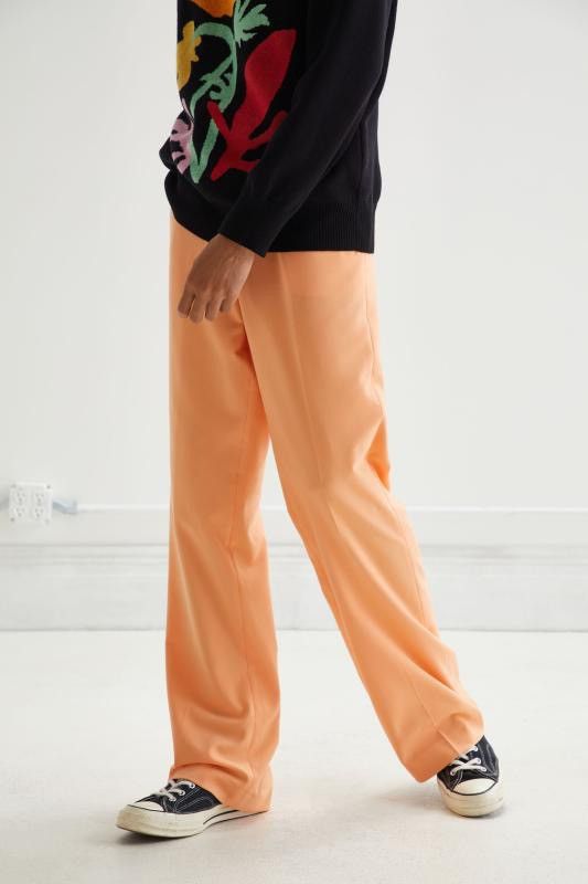 Jaded London Jaded London Peach Flared Trousers Size US 36 / EU 52 - 1 Thumbnail