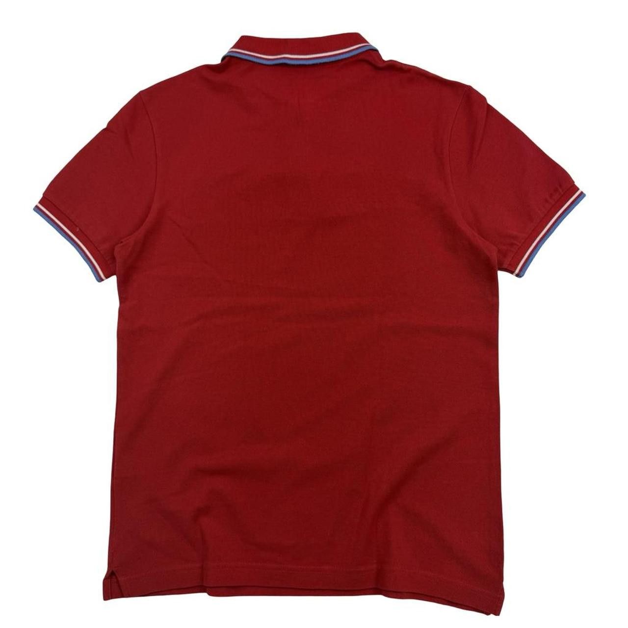 Prada Red Prada Sport Red Tab Polo Shirt - Medium Size US M / EU 48-50 / 2 - 2 Thumbnail