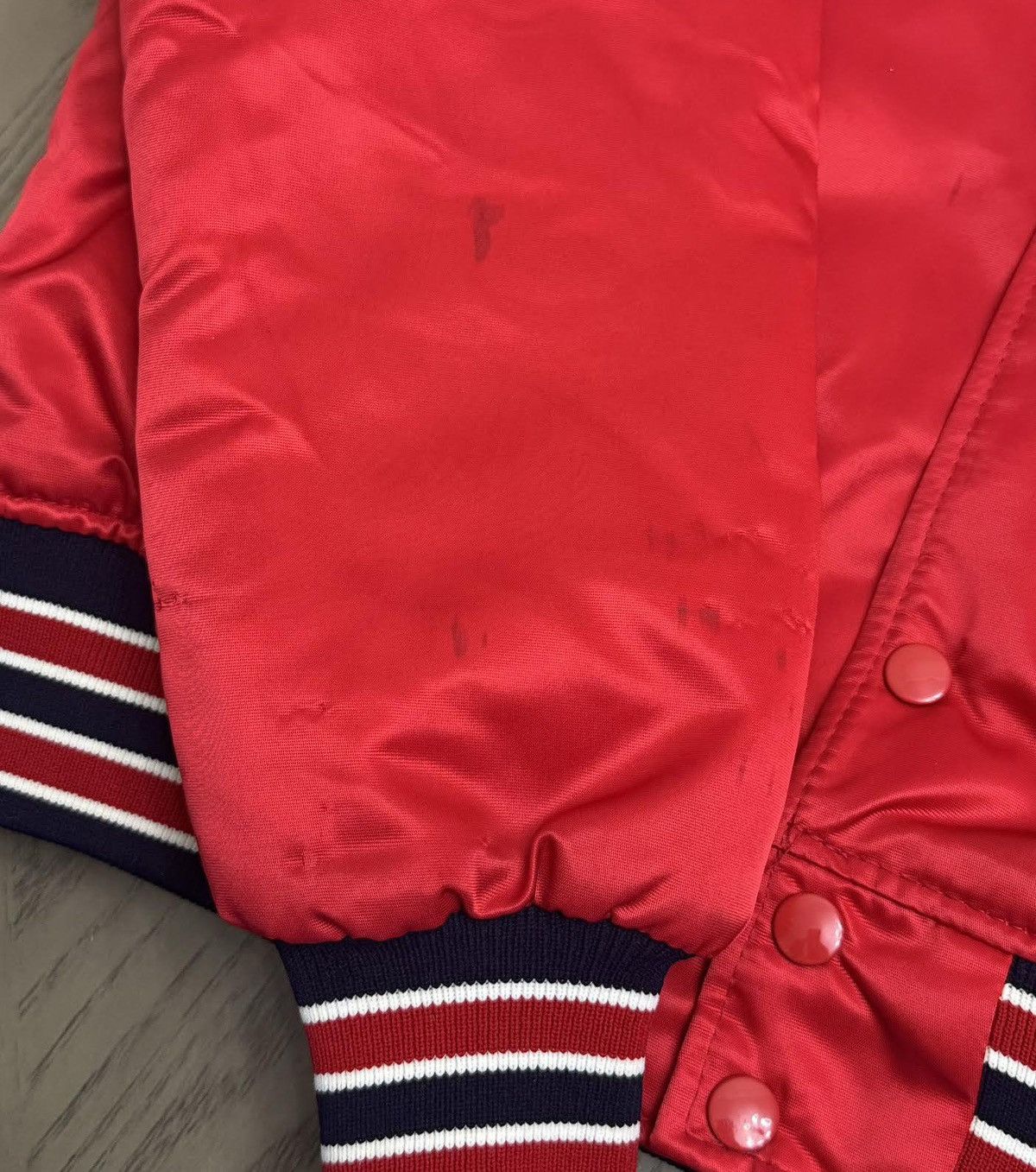 Starter Vintage Starter St Louis Cardinal Satin Dugout Jacket Size M Size US M / EU 48-50 / 2 - 6 Thumbnail