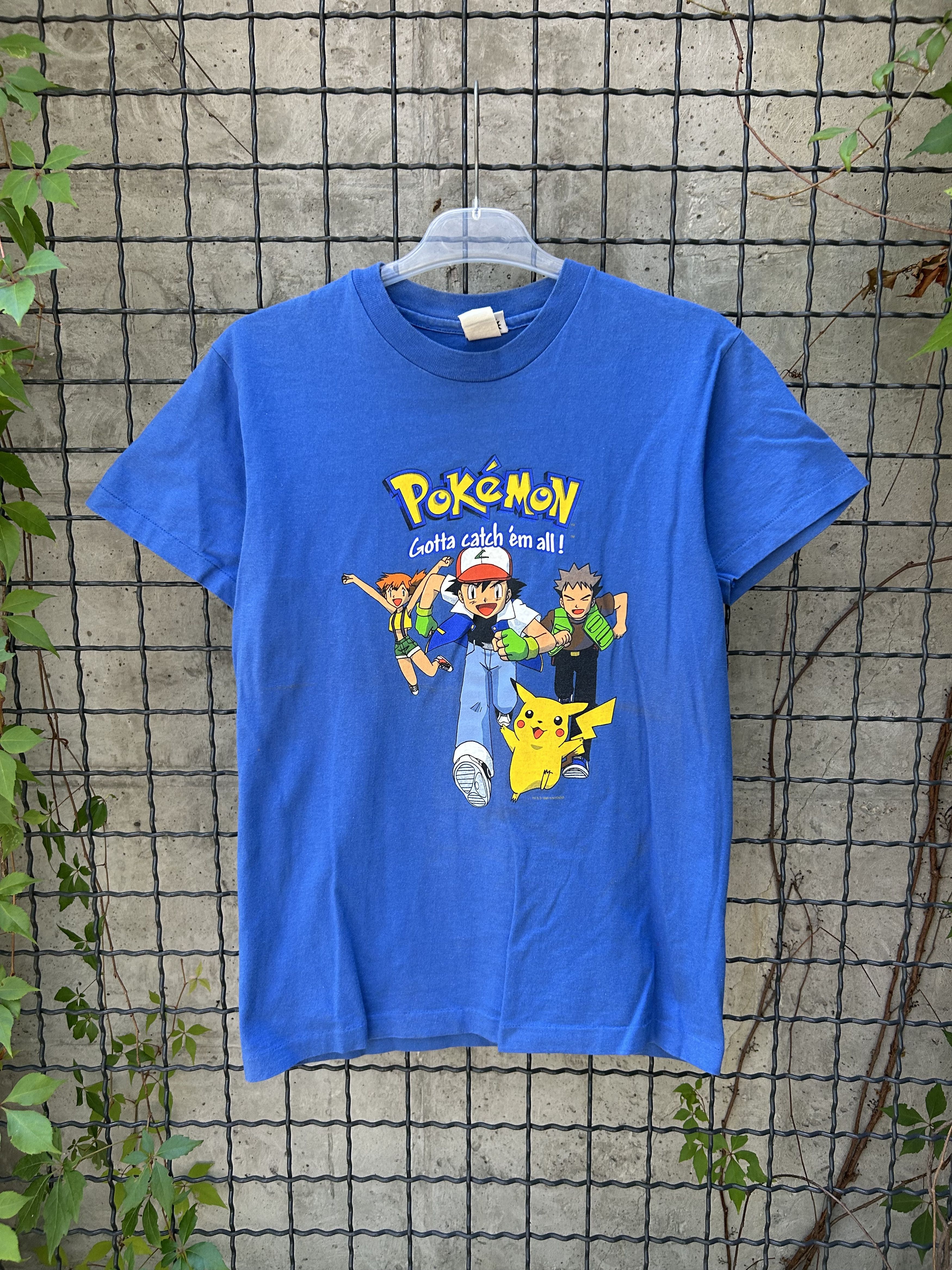 Anime Vintage 1999 Pokemon Anime Movie T-shirt Size US S / EU 44-46 / 1 - 1 Thumbnail