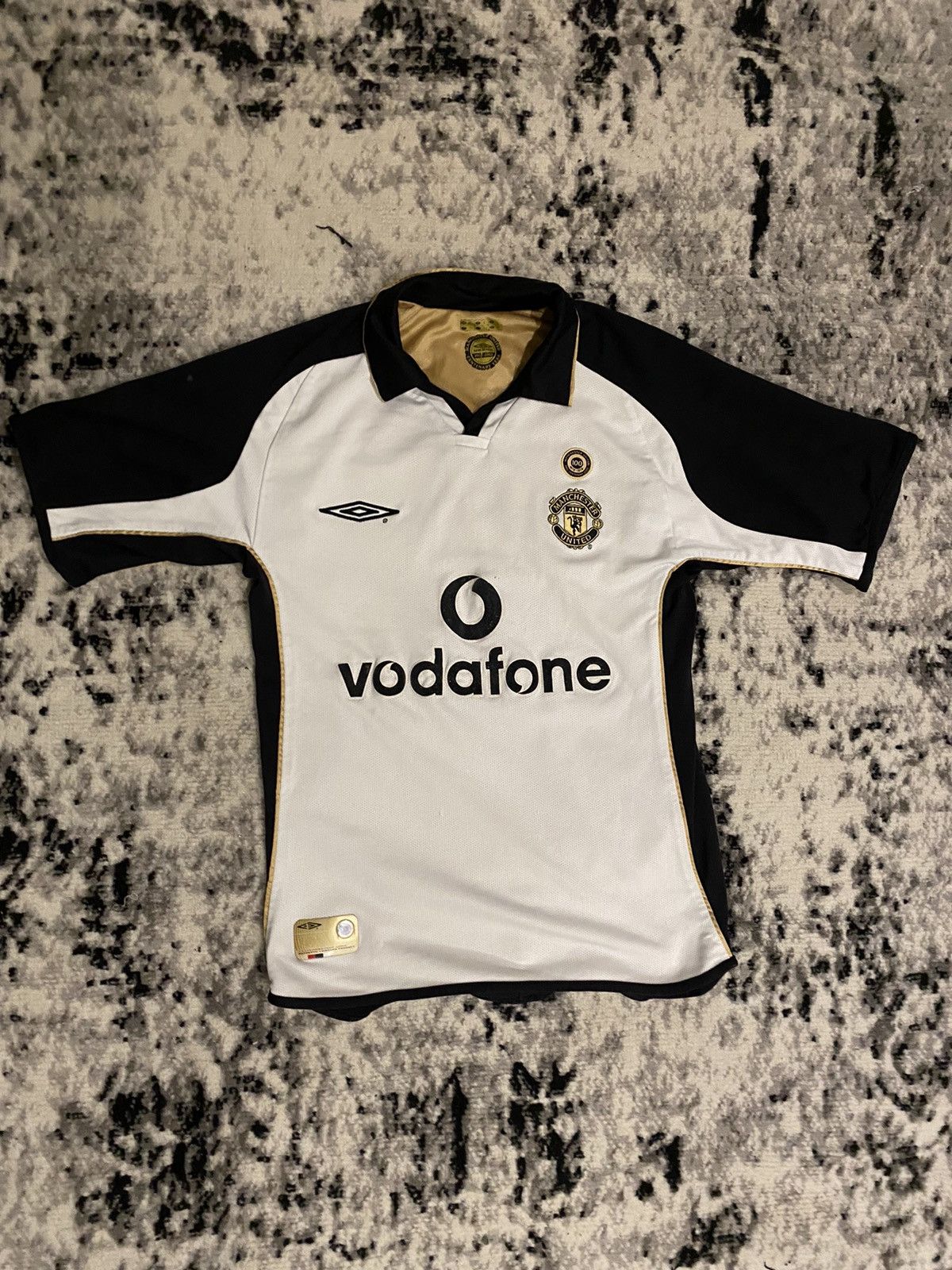 Umbro × Vintage Manchester United Vintage Retro Jersey Reversible 2001-2002 Size US S / EU 44-46 / 1 - 1 Thumbnail