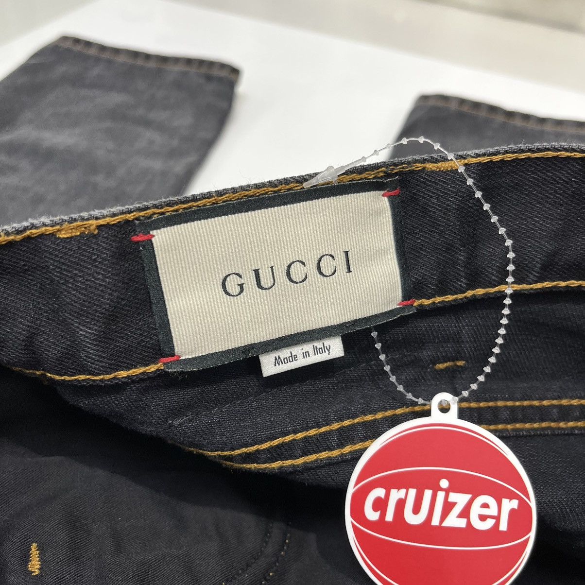 Gucci Gucci Denim Jeans Black Size US 31 - 5 Thumbnail