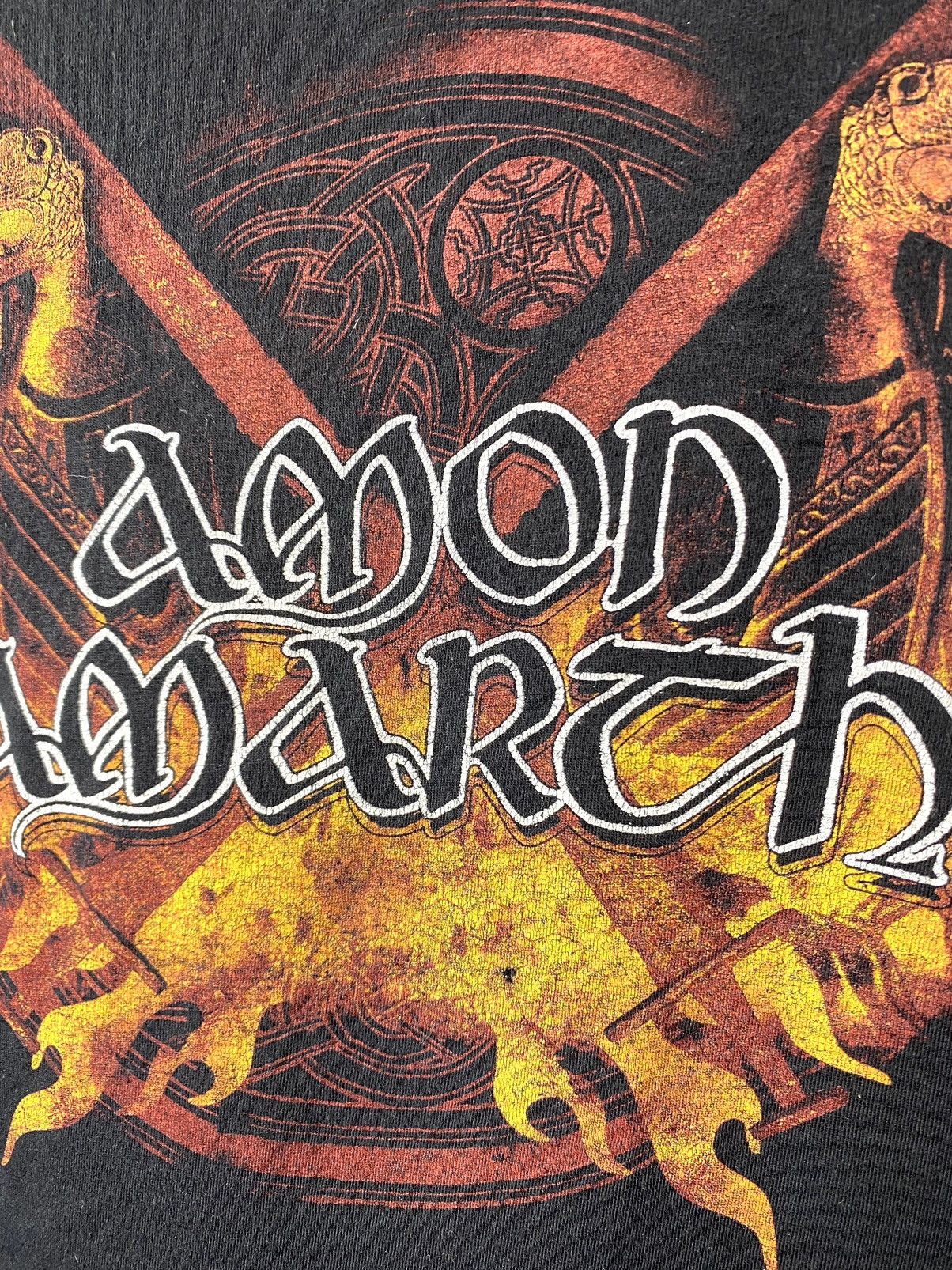 Band Tees Vintage 2000’s Amon Amarth Band T Shirt Rock Heavy Metal Size US L / EU 52-54 / 3 - 4 Thumbnail