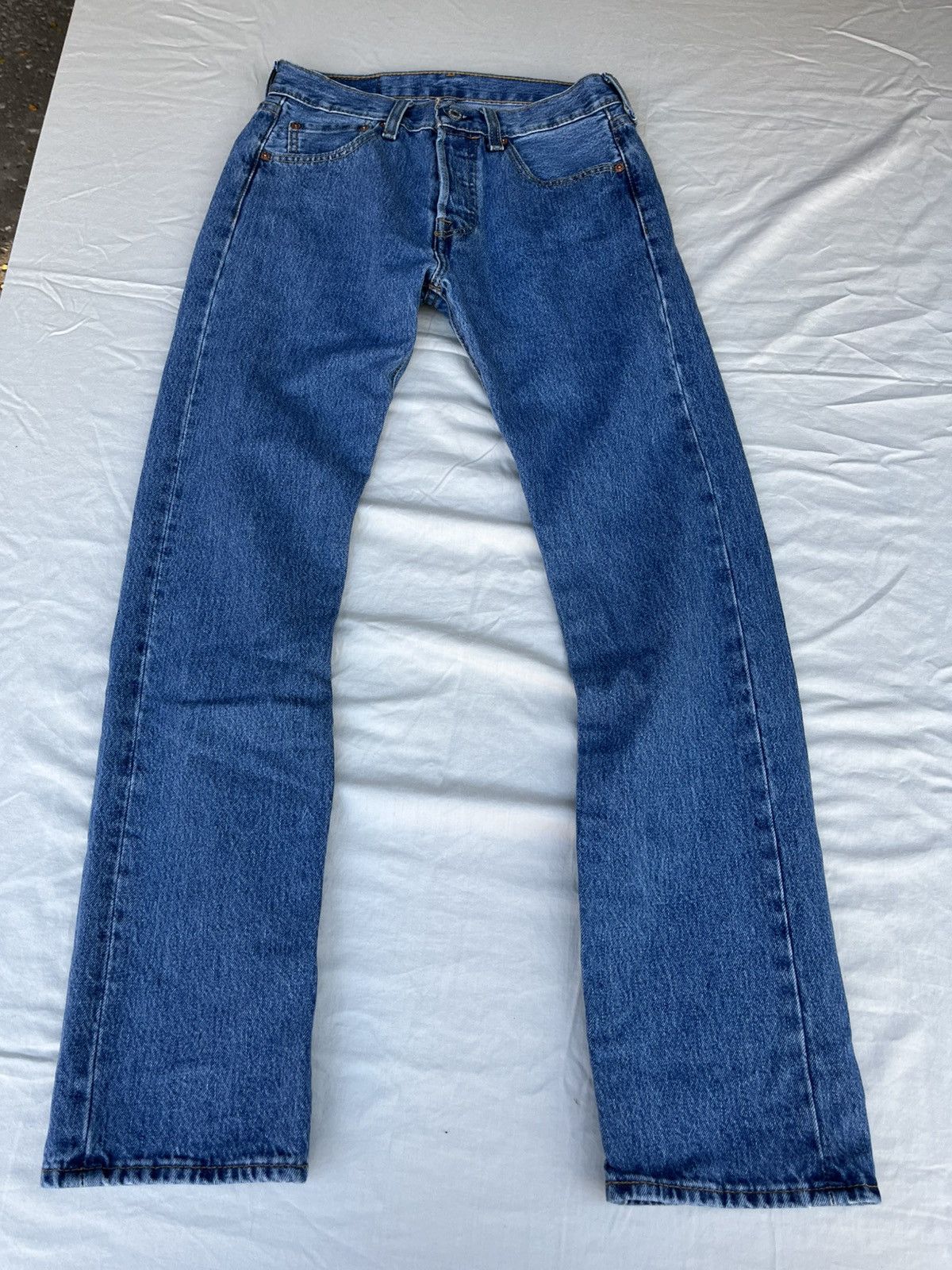 Levi's × Levi's Vintage Clothing × Vintage Levi’s 501 Blue Denim Jeans Size US 28 / EU 44 - 1 Thumbnail