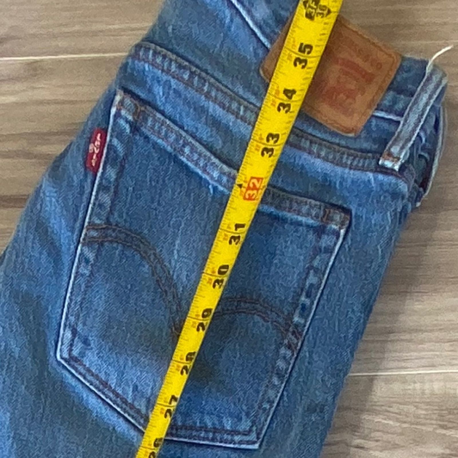 Levi's Levi's White Oak Cone Denim High-Rise Button Fly - 28 Size 28" / US 6 / IT 42 - 12 Thumbnail