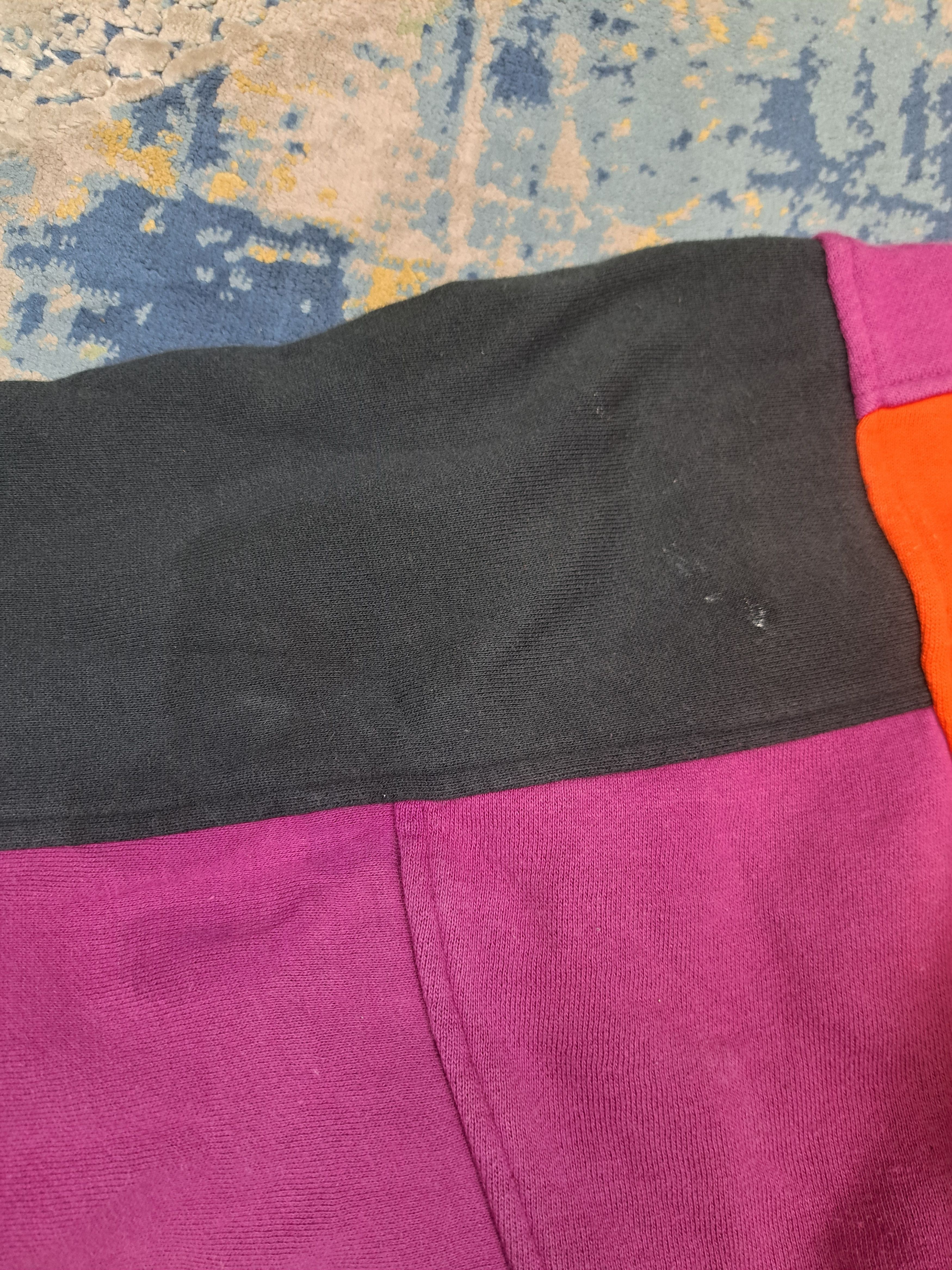 Nike Vintage 80s Nike Colour Block Boxy Sweatshirt Mini Swoosh Size US M / EU 48-50 / 2 - 10 Thumbnail
