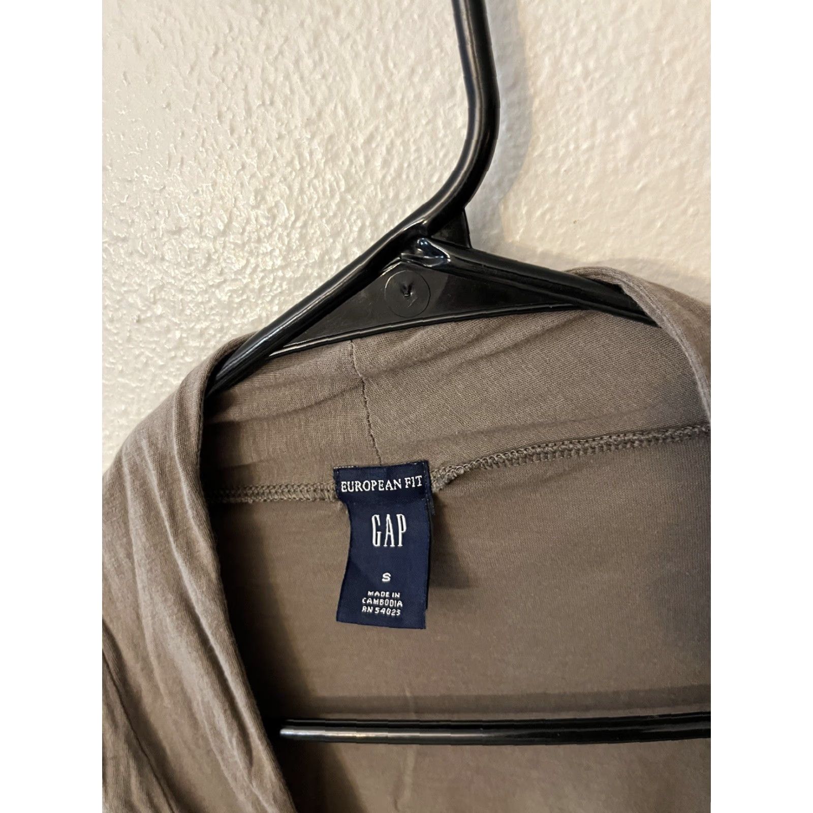 Gap Gap Cardigan Open Front Tie Waist Brown Jersey Knit Womens S Sweater Classic Casual Workwear Size S / US 4 / IT 40 - 2 Thumbnail