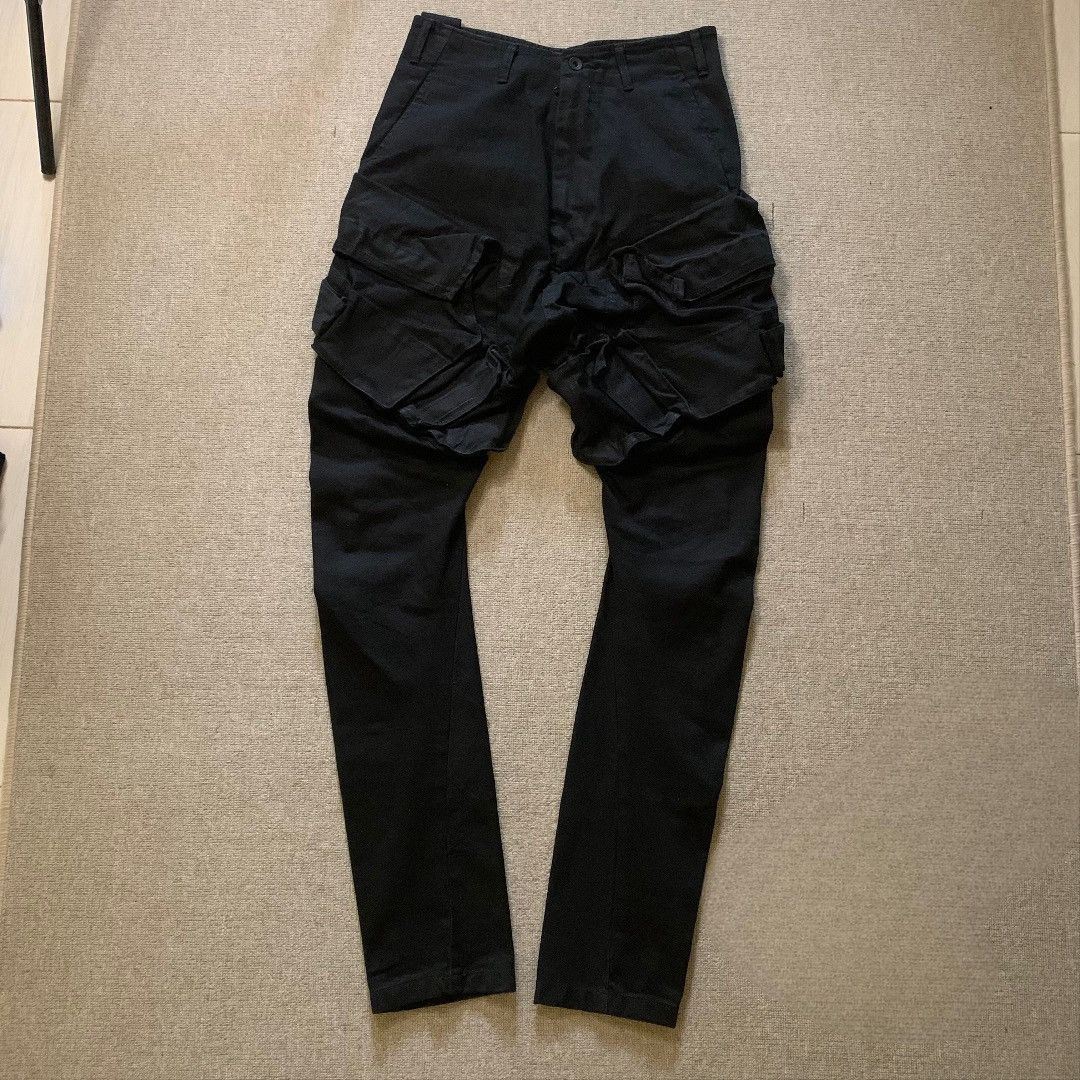 Julius Julius fall-winter Denim Slim Stright Multipocket Cargopants Size US 30 / EU 46 - 1 Thumbnail