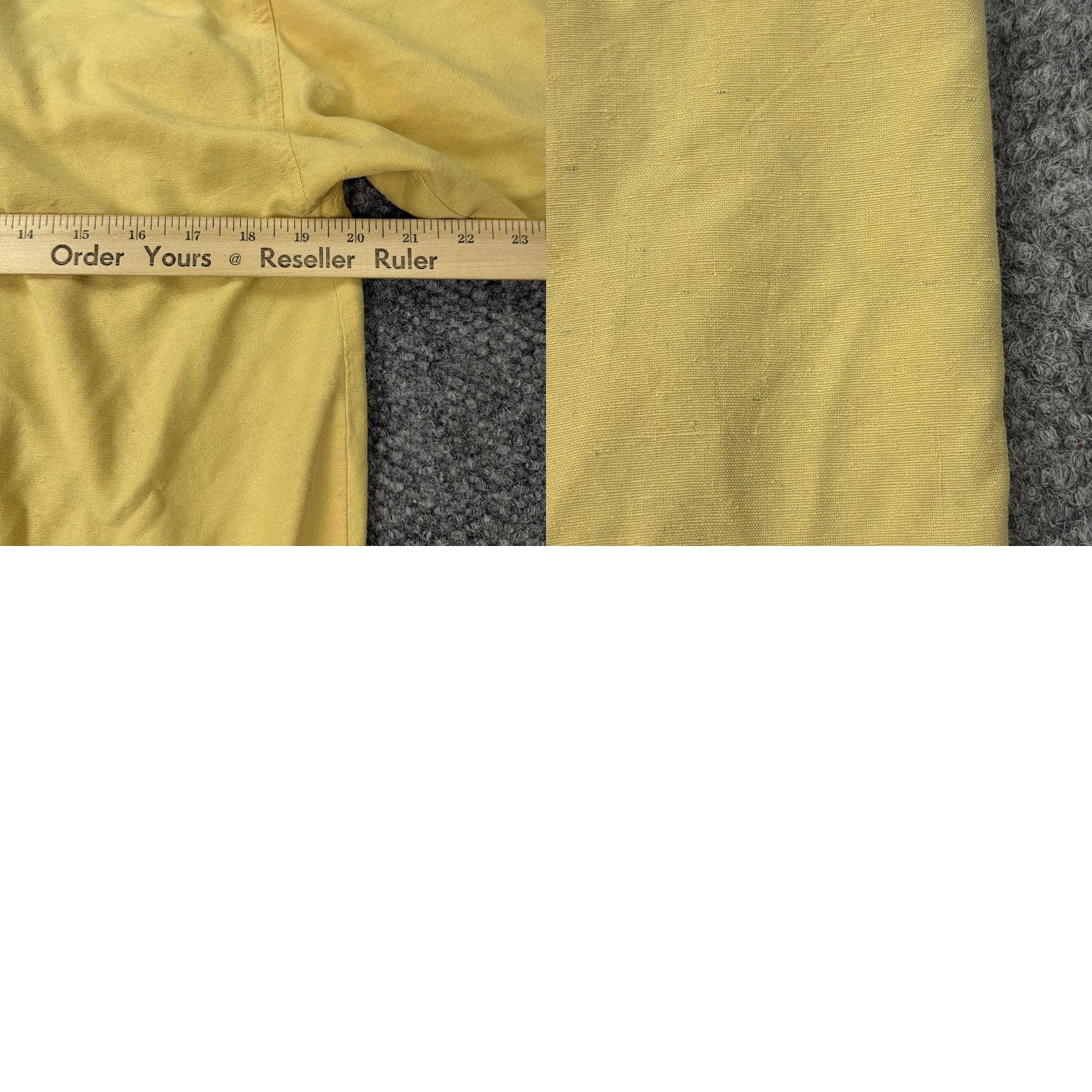 Vintage VINTAGE New York Studio Shirt Womens Small Yellow 100% Silk Button Front Utility Top Size S / US 4 / IT 40 - 8 Thumbnail