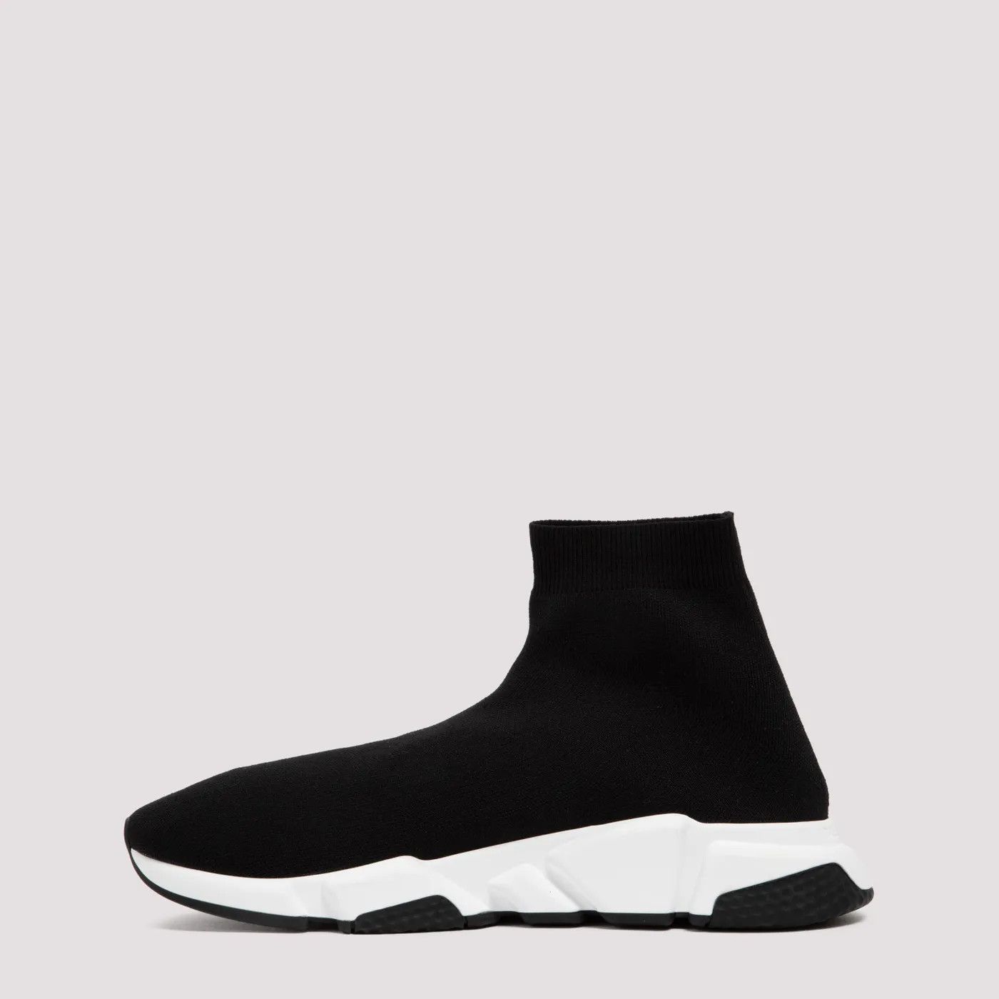 Balenciaga o1bcso1str0126 Speed Recycled Knit Sneakers in Black Size US 8 / EU 41 - 2 Thumbnail
