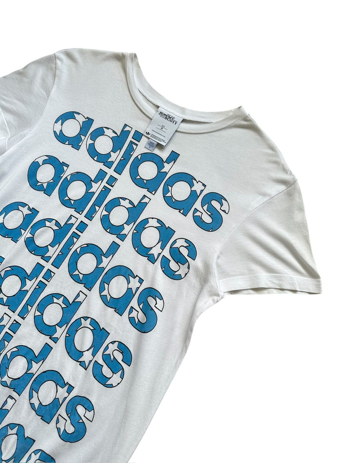 Adidas × Jeremy Scott 2011 ADIDAS x Jeremy Scott printed tee Size US XS / EU 42 / 0 - 3 Thumbnail
