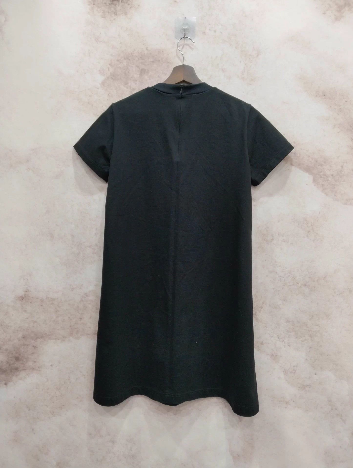 Prada Prada Black Bow Short Sleeve Dress Size M / US 6-8 / IT 42-44 - 2 Thumbnail