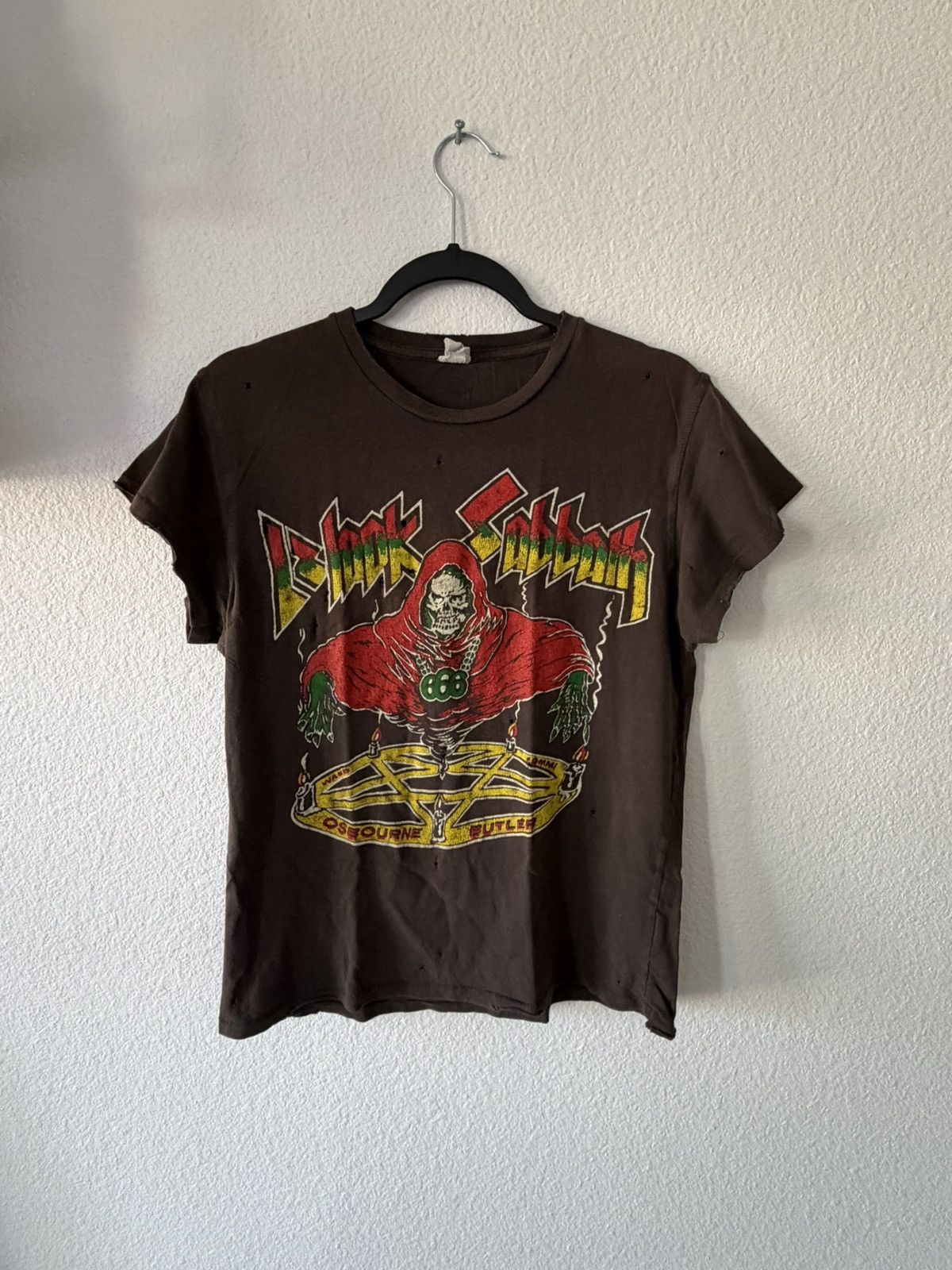 Vintage Vintage Black Sabbath Madeworn T shirt Size US S / EU 44-46 / 1 - 1 Thumbnail