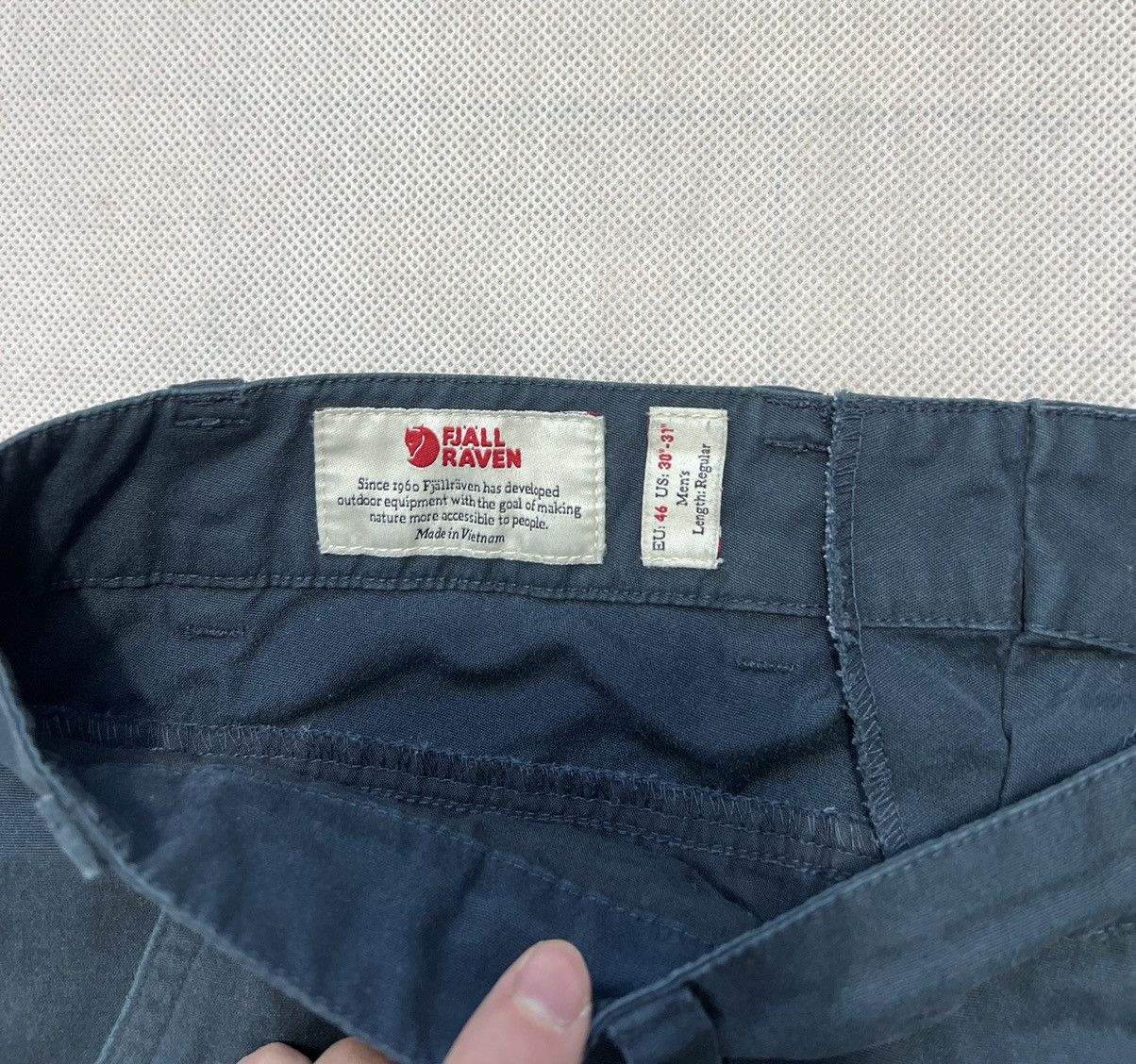 Fjallraven Pants Fjallraven G-1000 Logo Outdoor Size US 31 - 2 Thumbnail
