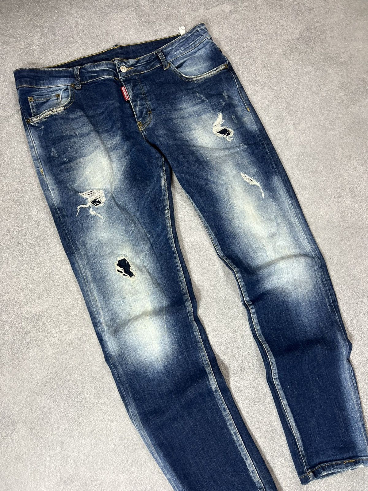 Dsquared2 Luxury Drip Dsquared2 Jeans pants distressed hype y2k opium Size US 31 - 3 Thumbnail