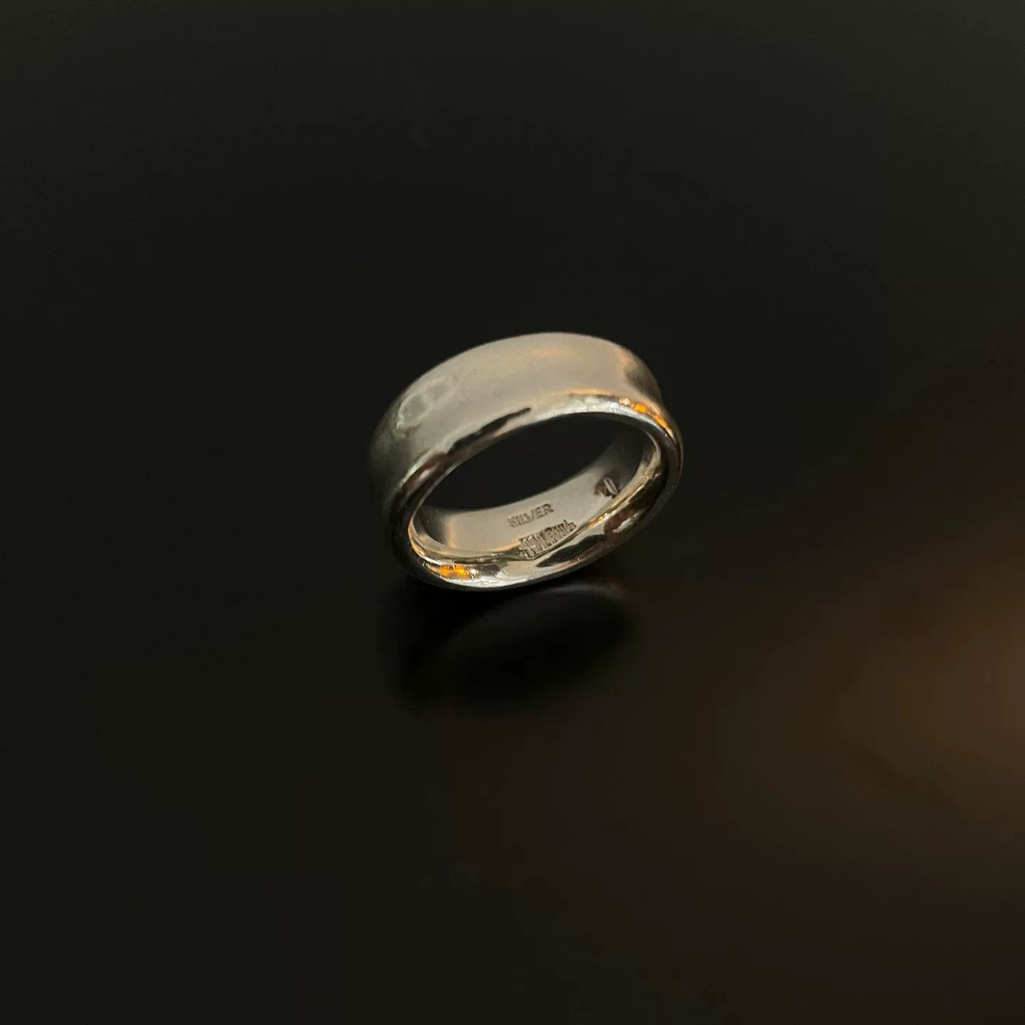 Jean Paul Gaultier Jean Paul Gaultier Minimalist Silver Ring Size ONE SIZE - 1 Thumbnail