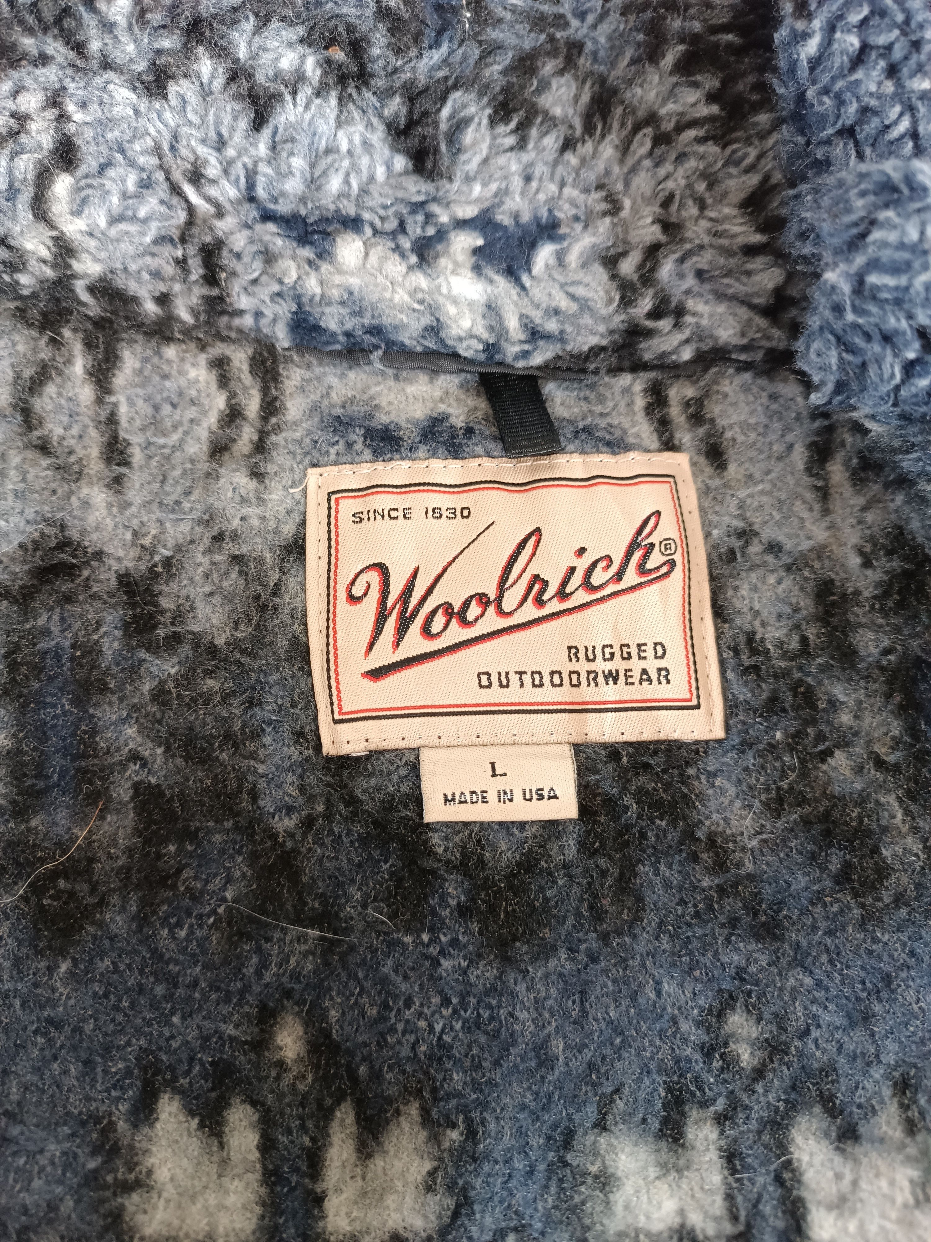 Vintage × Woolrich Woolen Mills VTG RARE Woolrich Half Zipped Jacket Size US L / EU 52-54 / 3 - 11 Thumbnail