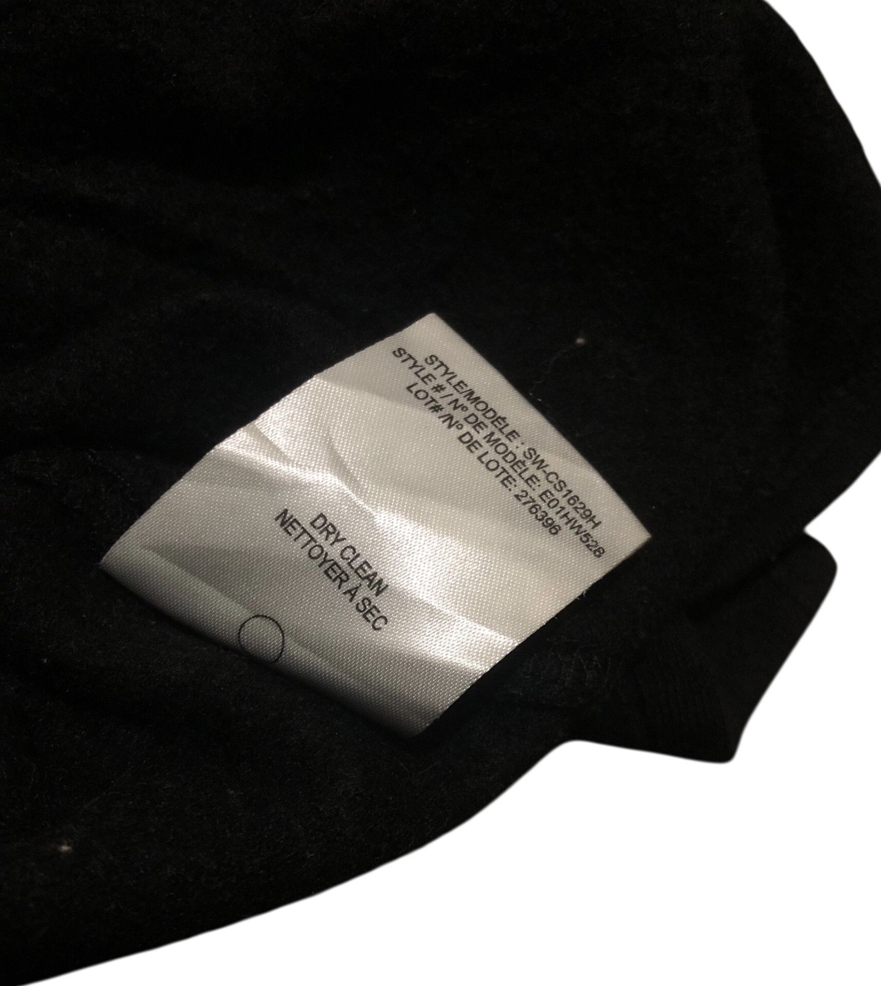Helmut Lang 🔥HELMUT LANG Womens Black V Neck Sweater Pouch Pocket Shirt Size S / US 4 / IT 40 - 9 Thumbnail