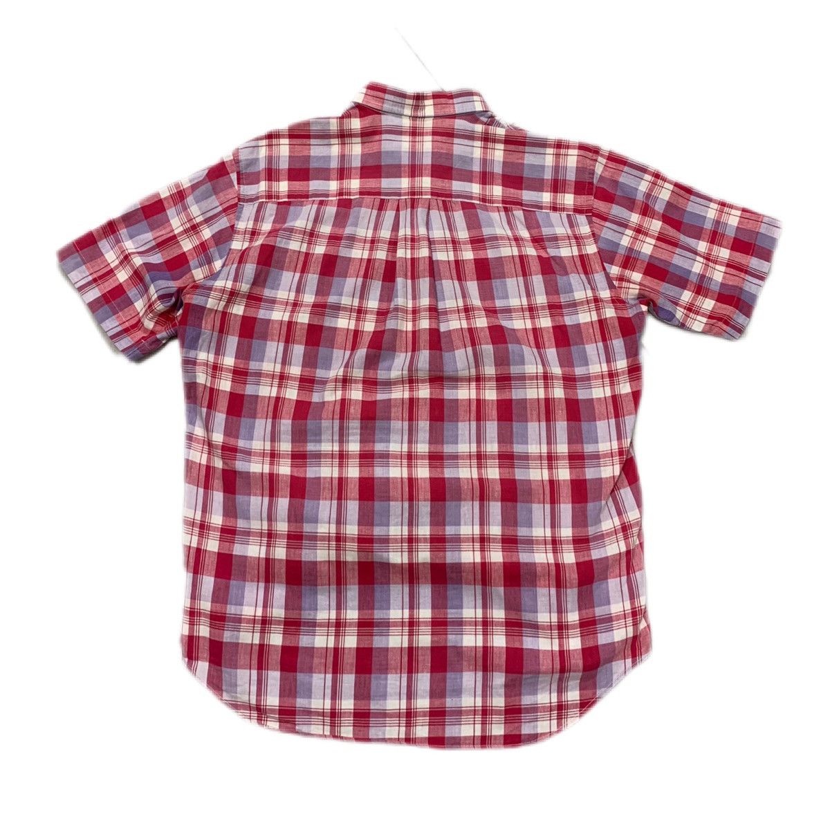 Burberry 90s Vintage Burberry Light Blue red Checked Faded fine Shirt Size US XL / EU 56 / 4 - 5 Thumbnail