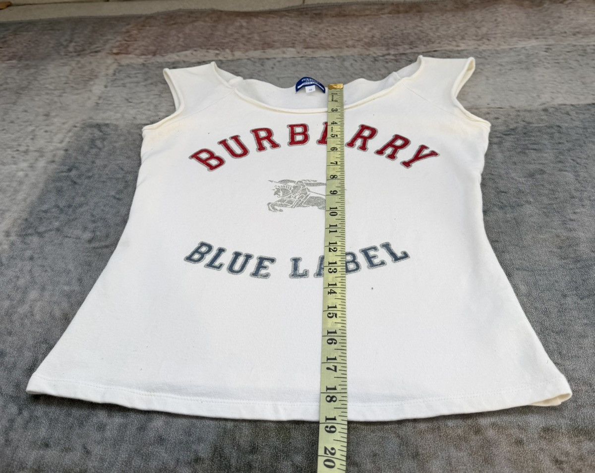 Burberry BURBERRY BLUE LABEL Spellout Stretchable Tank Top Size S / US 4 / IT 40 - 10 Thumbnail