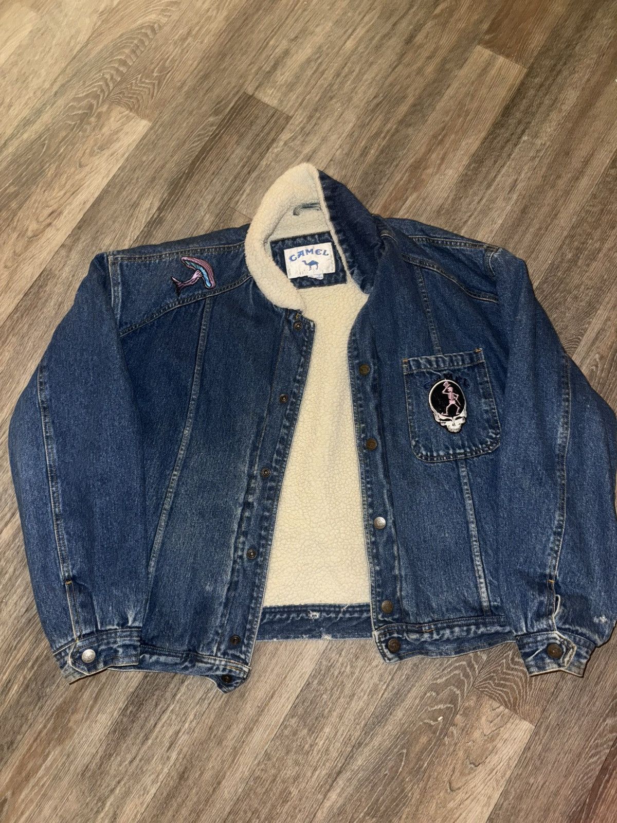 Camel Grateful Dead Camel Denim Sherpa Size US XL / EU 56 / 4 - 1 Thumbnail