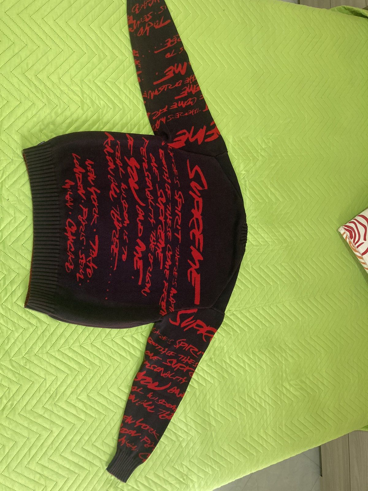 Supreme Supreme Futura knit Size US M / EU 48-50 / 2 - 2 Thumbnail