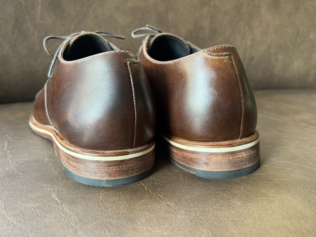 HELM Helm Shoes Bradley cap toe, men’s 9.5 brown/teak color, EUC Size US 9.5 / EU 42-43 - 11 Thumbnail