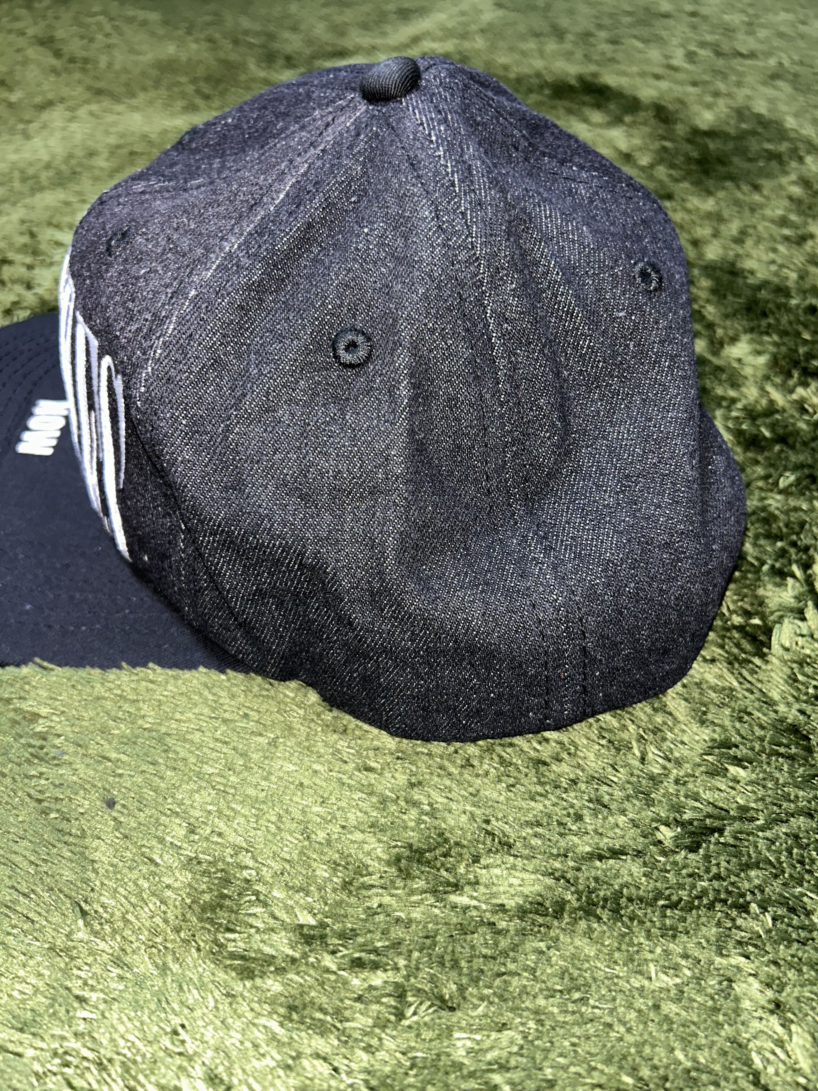 Pleasures pleasures strech denim 6 pannel cap black Size ONE SIZE - 2 Thumbnail