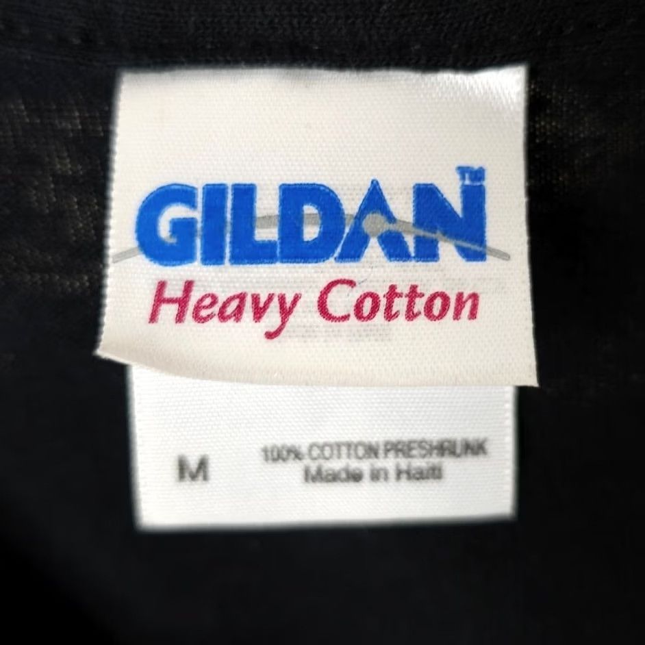 Gildan Gildan T-Shirt Mens Medium Black Super Eight Loop Band Shirt Concert Tour Face Synth Music Size US M / EU 48-50 / 2 - 6 Thumbnail