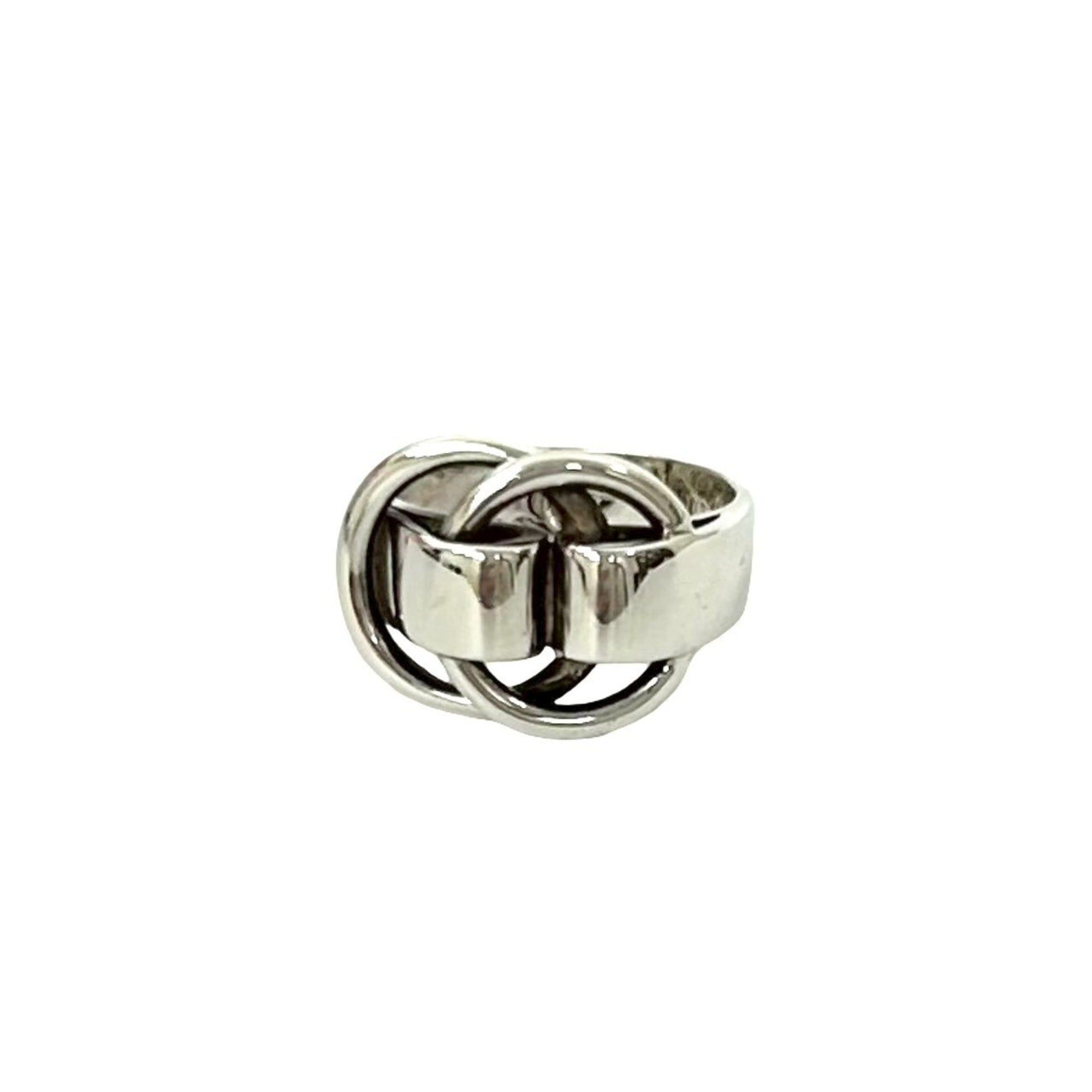 Hermes HERMES Desanneaux Ring, 925 Sterling Silver, Size 10, Women's Accessory, 70821 Size ONE SIZE - 1 Thumbnail
