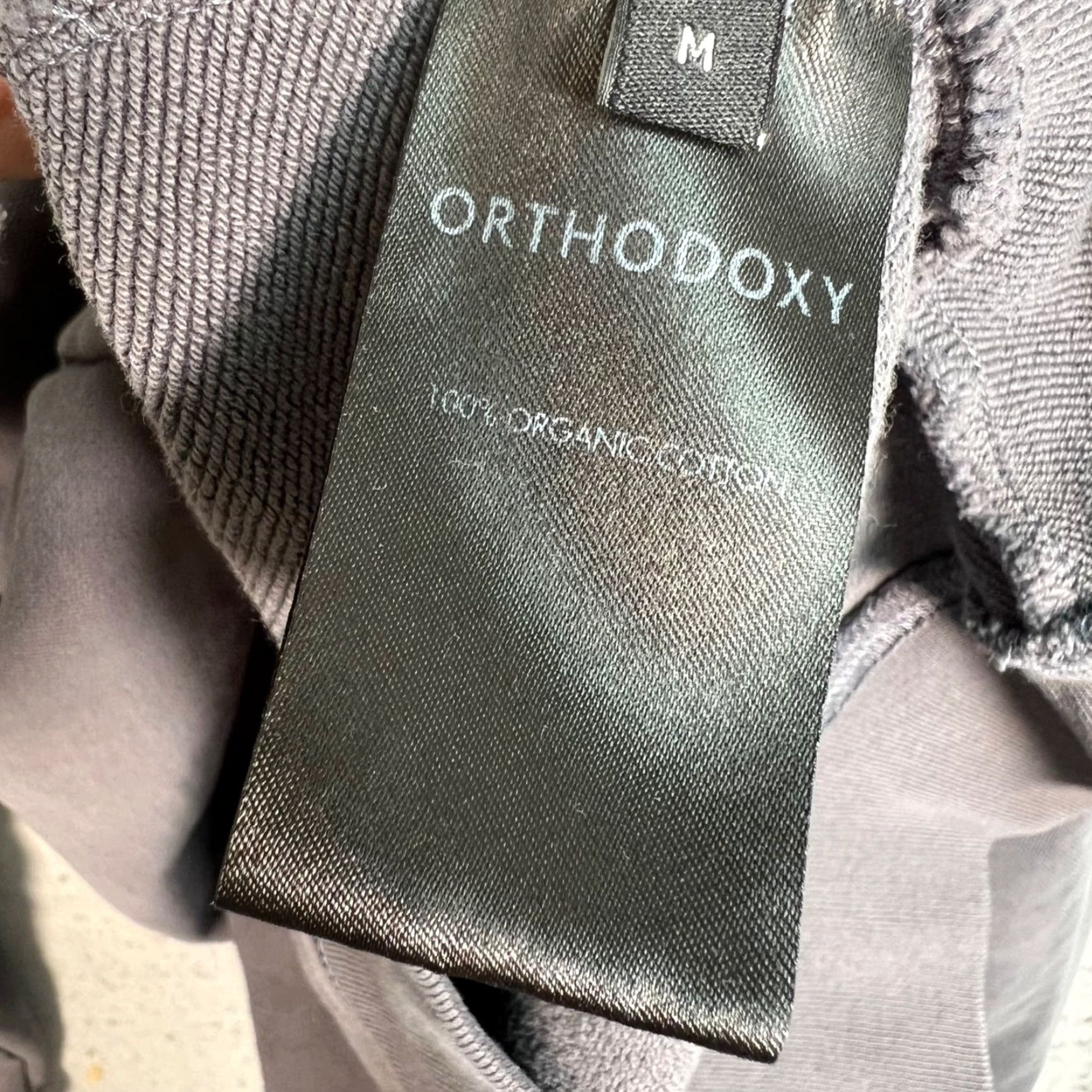 Vintage VINTAGE Orthodoxy Gray Organic Cotton Crewneck Sweatshirt Mens Size Medium Pullover Size US M / EU 48-50 / 2 - 4 Thumbnail