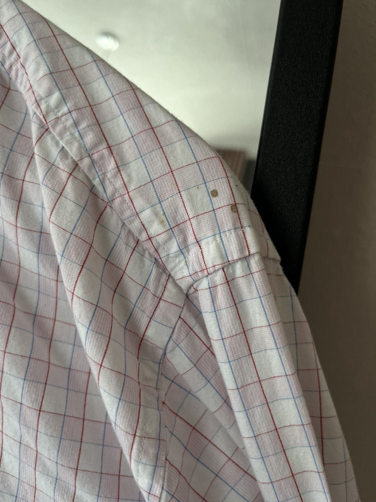 Yves Saint Laurent Vintage Yves Saint Laurent YSL Checkered shirt cotton XL Size US XL / EU 56 / 4 - 5 Thumbnail