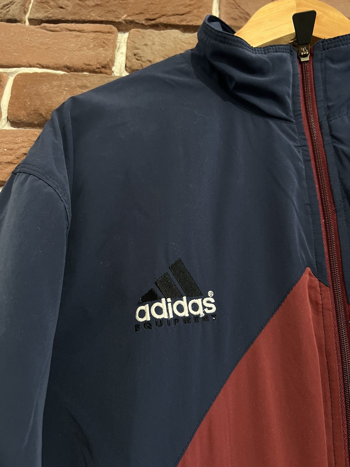 Adidas Rare 90s Vintage Adidas Equipment Logo Tracksuit Set Jacket Size US M / EU 48-50 / 2 - 4 Thumbnail