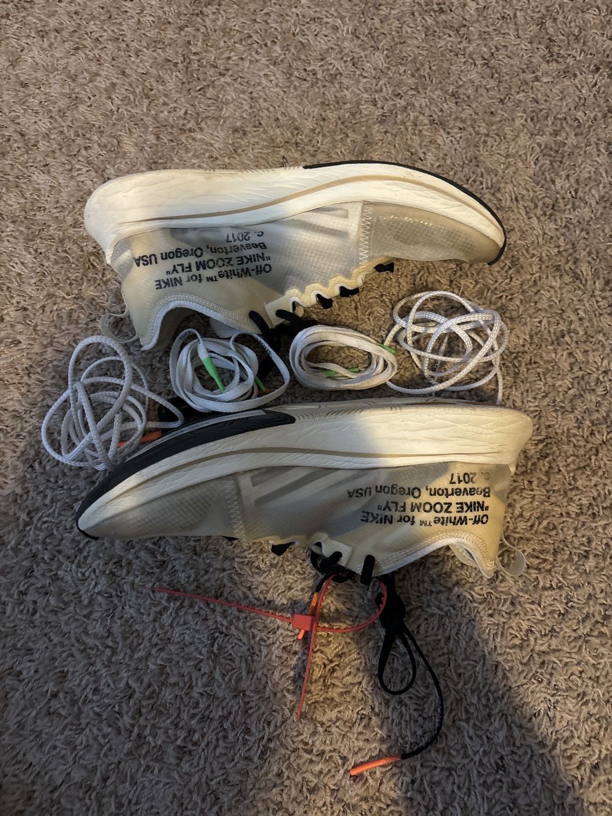 Nike × Off-White The 10 off white zoom fly Size US 9 / EU 42 - 1 Thumbnail