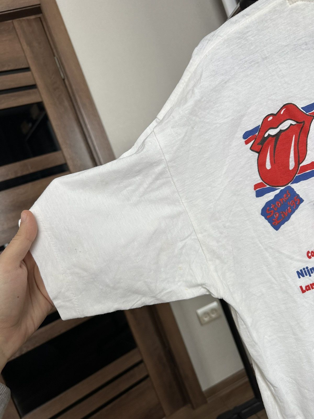 The Rolling Stones 1995 The Rolling Stones Voodoo Tour Band Vintage T-Shirt Tee Size US XL / EU 56 / 4 - 15 Thumbnail